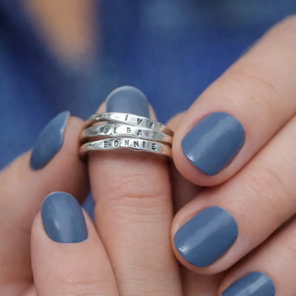 2-4mm Namnring Silver L8Hasselblad