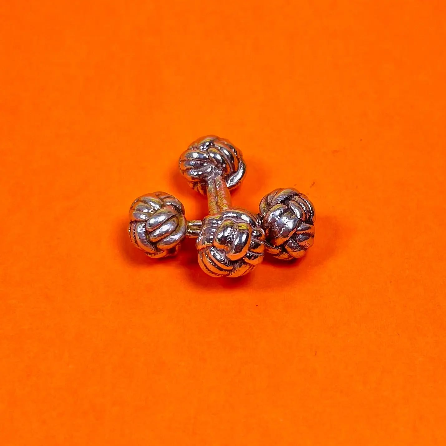 Manschettknappar - klassisk knut L8Hasselblad