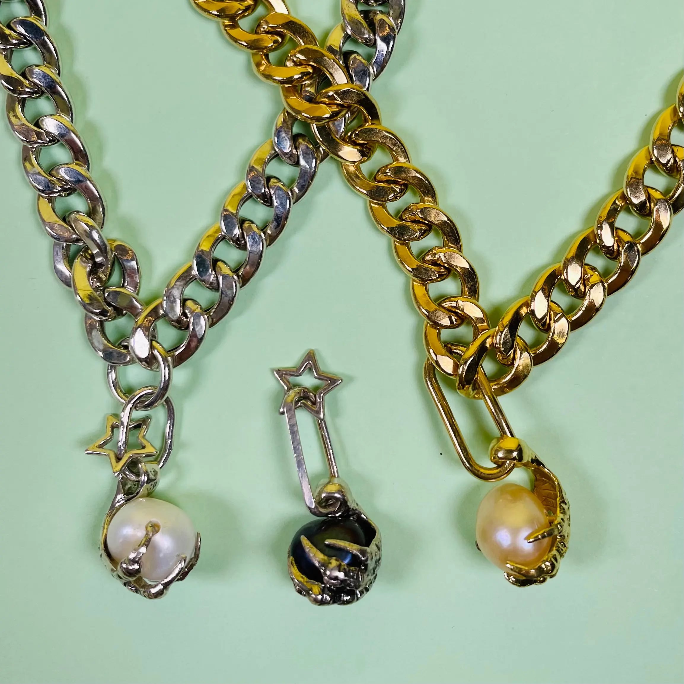 Chunky Pärlhalsband L8Hasselblad