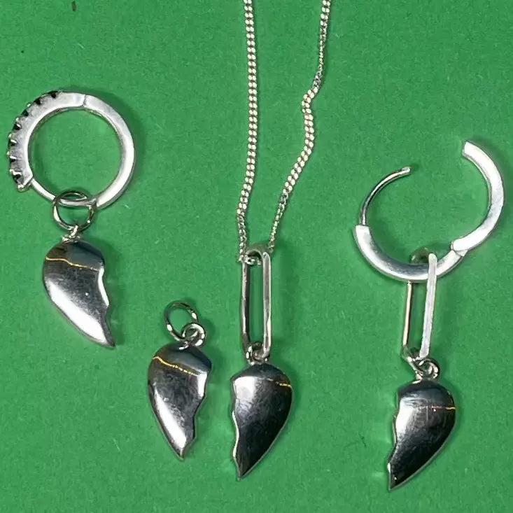 Berlock - Chunky heart half L8Hasselblad