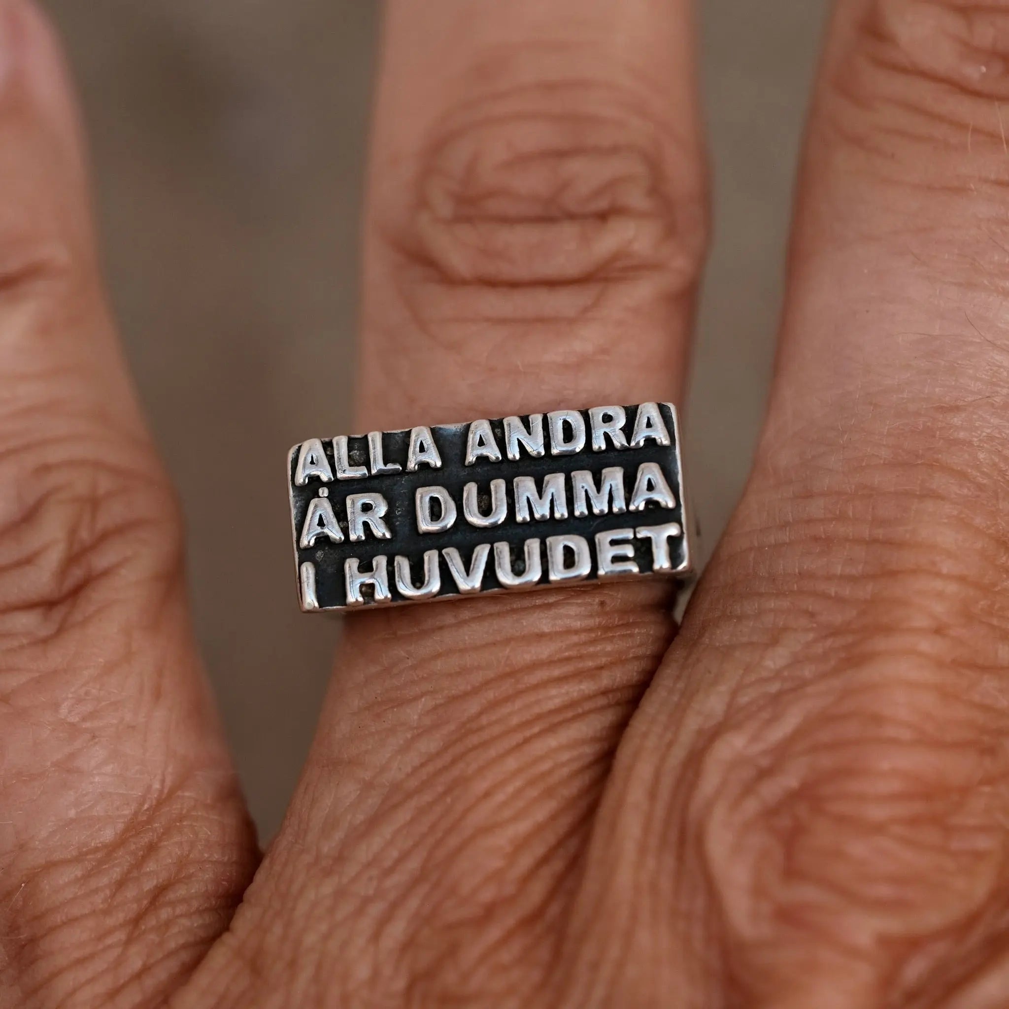 Alla andra är dumma i huvudet - Ring L8Hasselblad