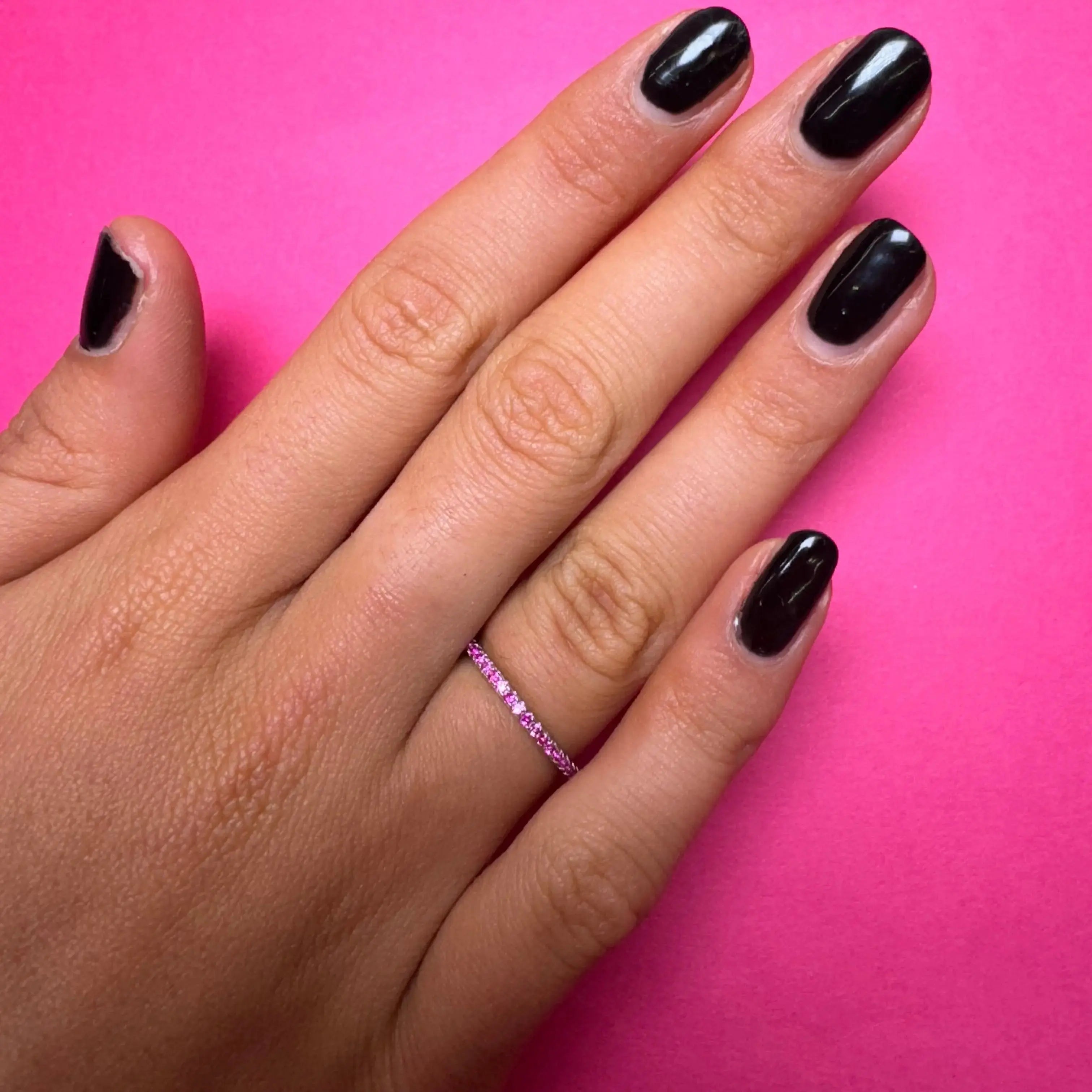 Alliansring med zirkoner - L8Hasselblad