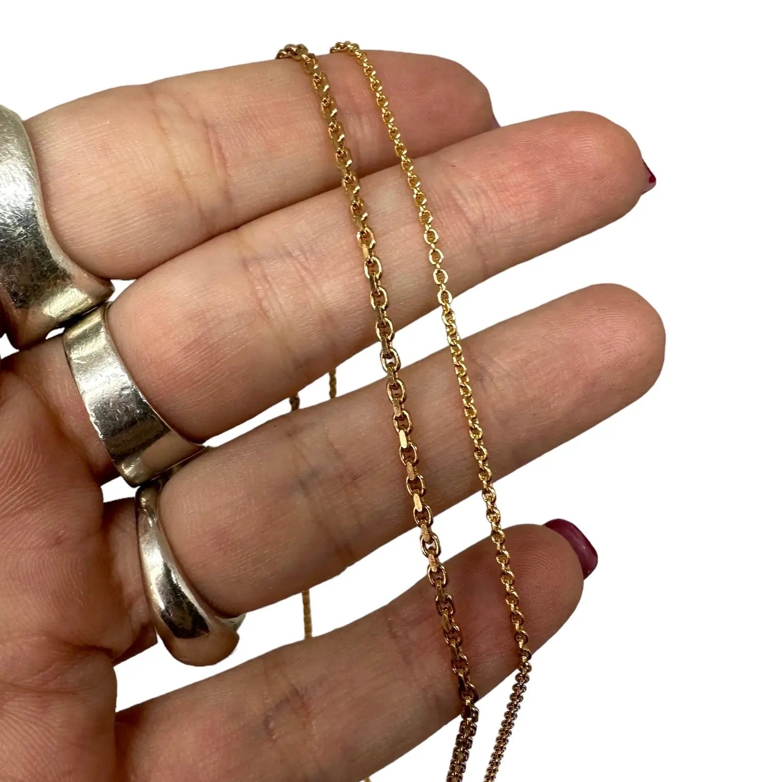 Ankarkedja gulddoublé - L8Hasselblad