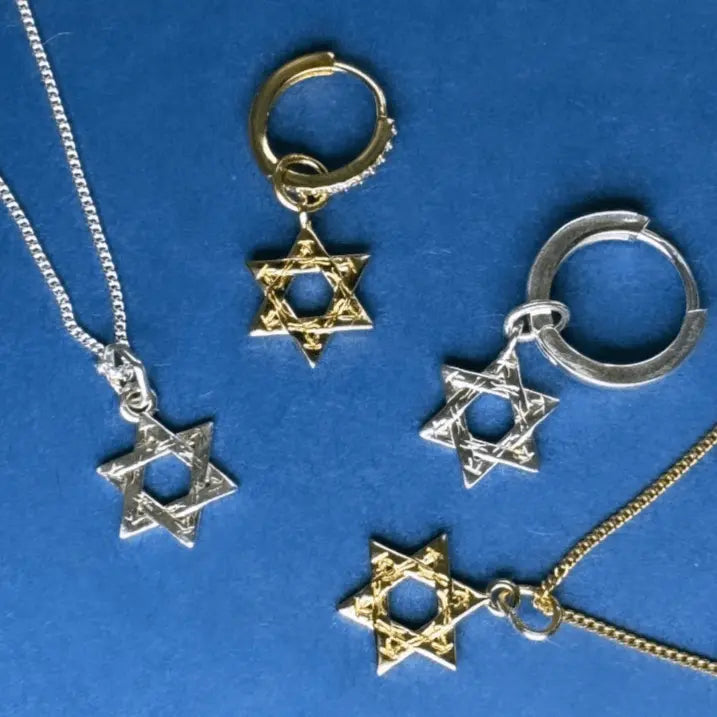 Berlock - Detaljerad davidsstjärna - L8Hasselblad