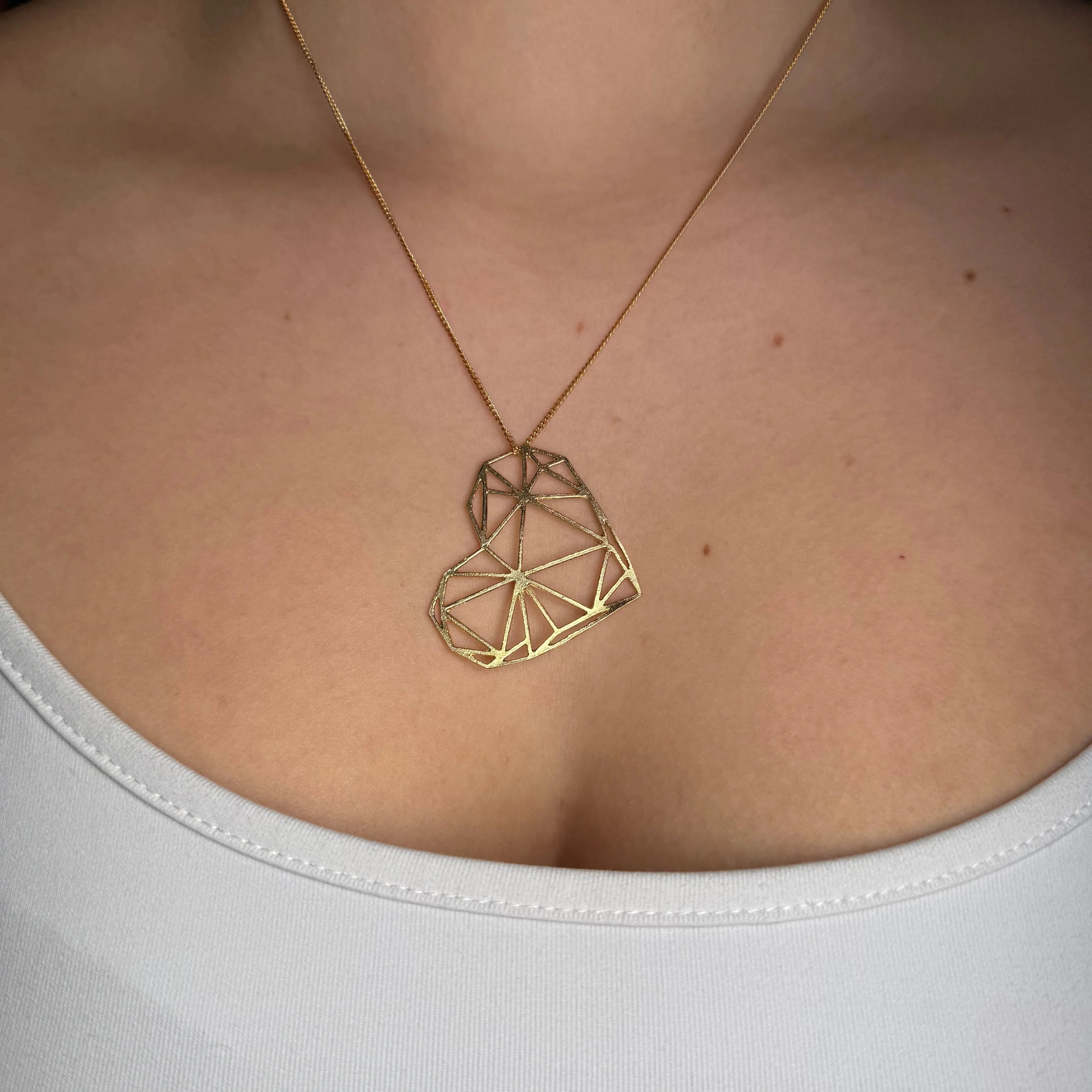 Berlock - Diamanthjärta - L8Hasselblad