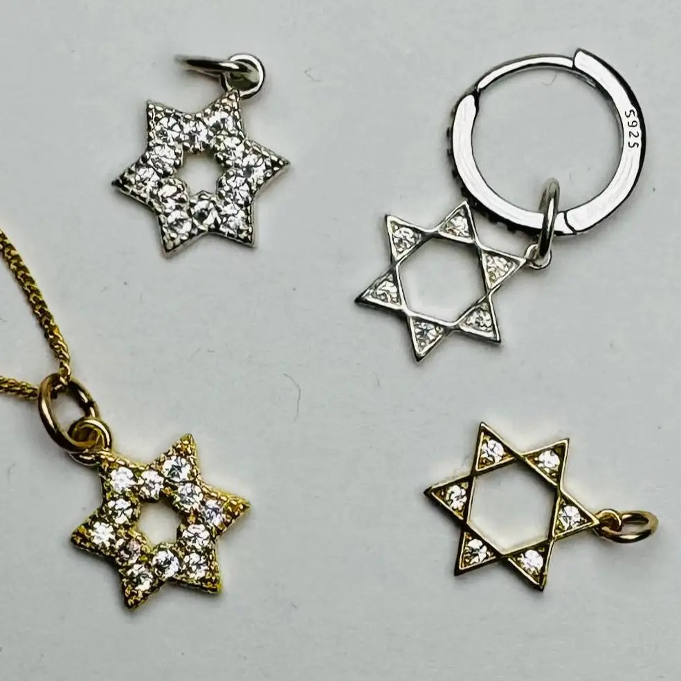 Berlock - Glittriga davidsstjärnor - L8Hasselblad