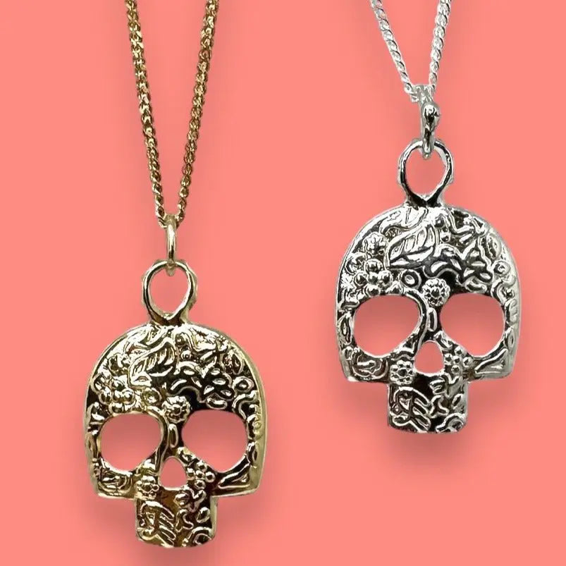 Berlock - Mönstrad dödskalle - L8Hasselblad