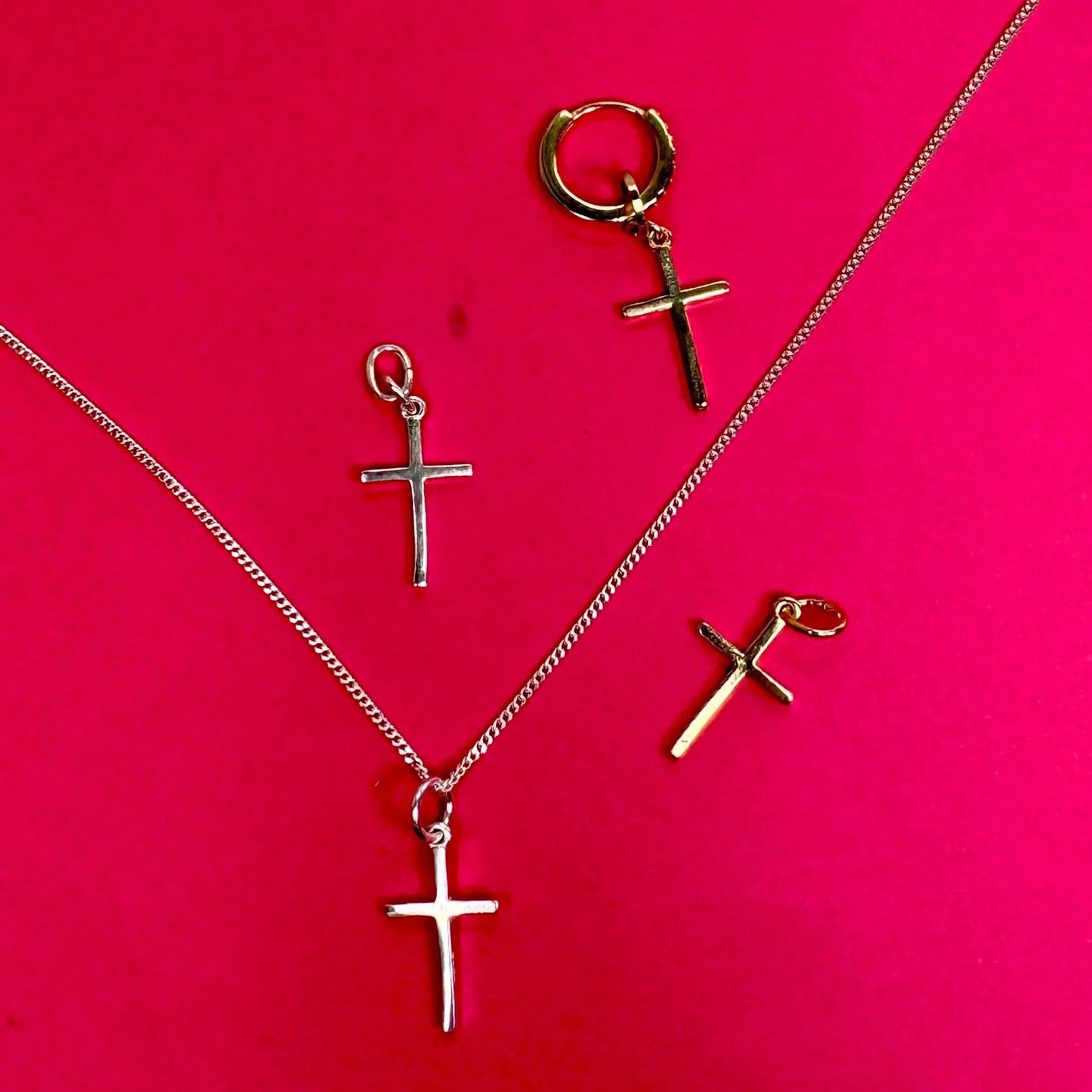 Berlock - Simpelt kors - L8Hasselblad