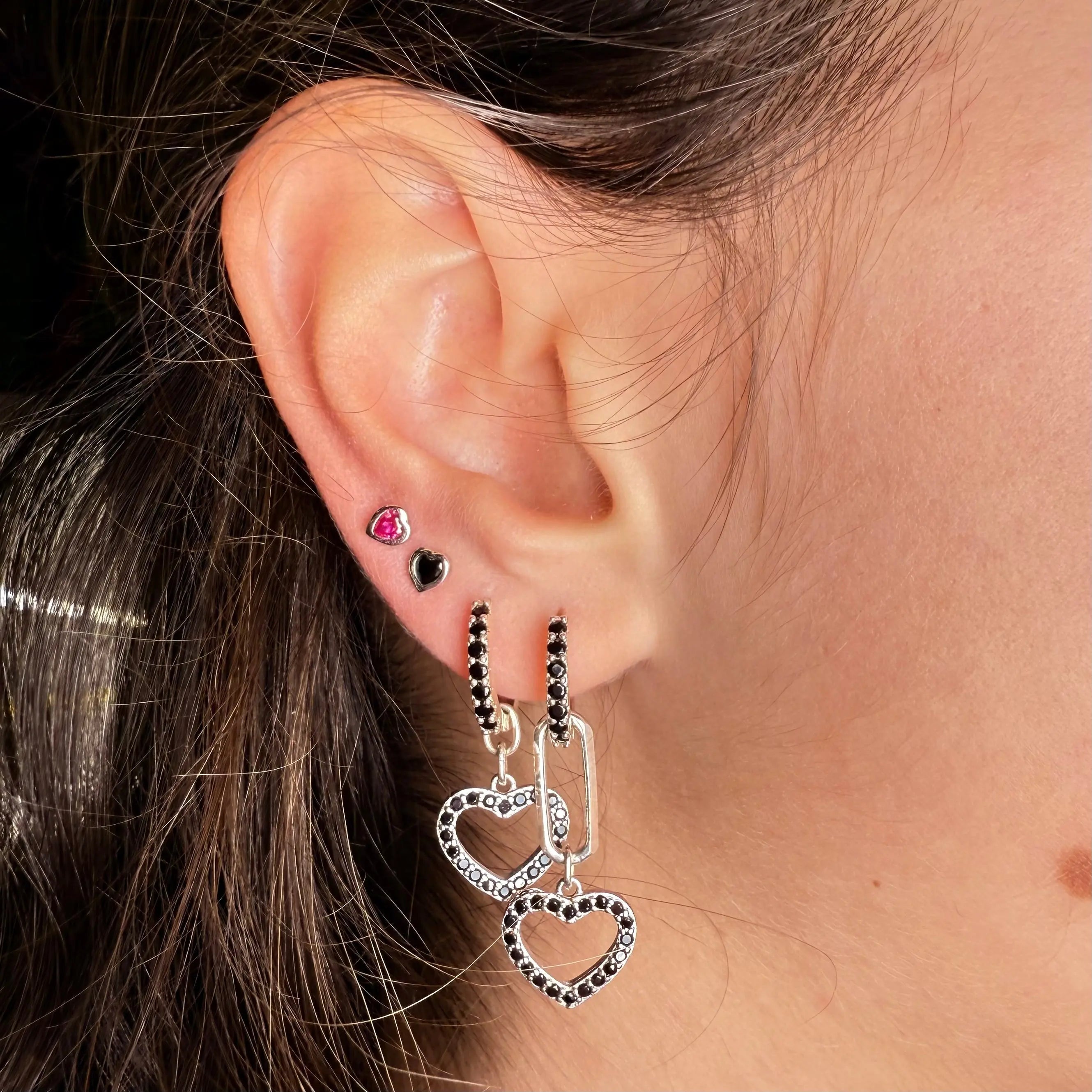 Berlock - ZirkonhjÀrta - L8Hasselblad