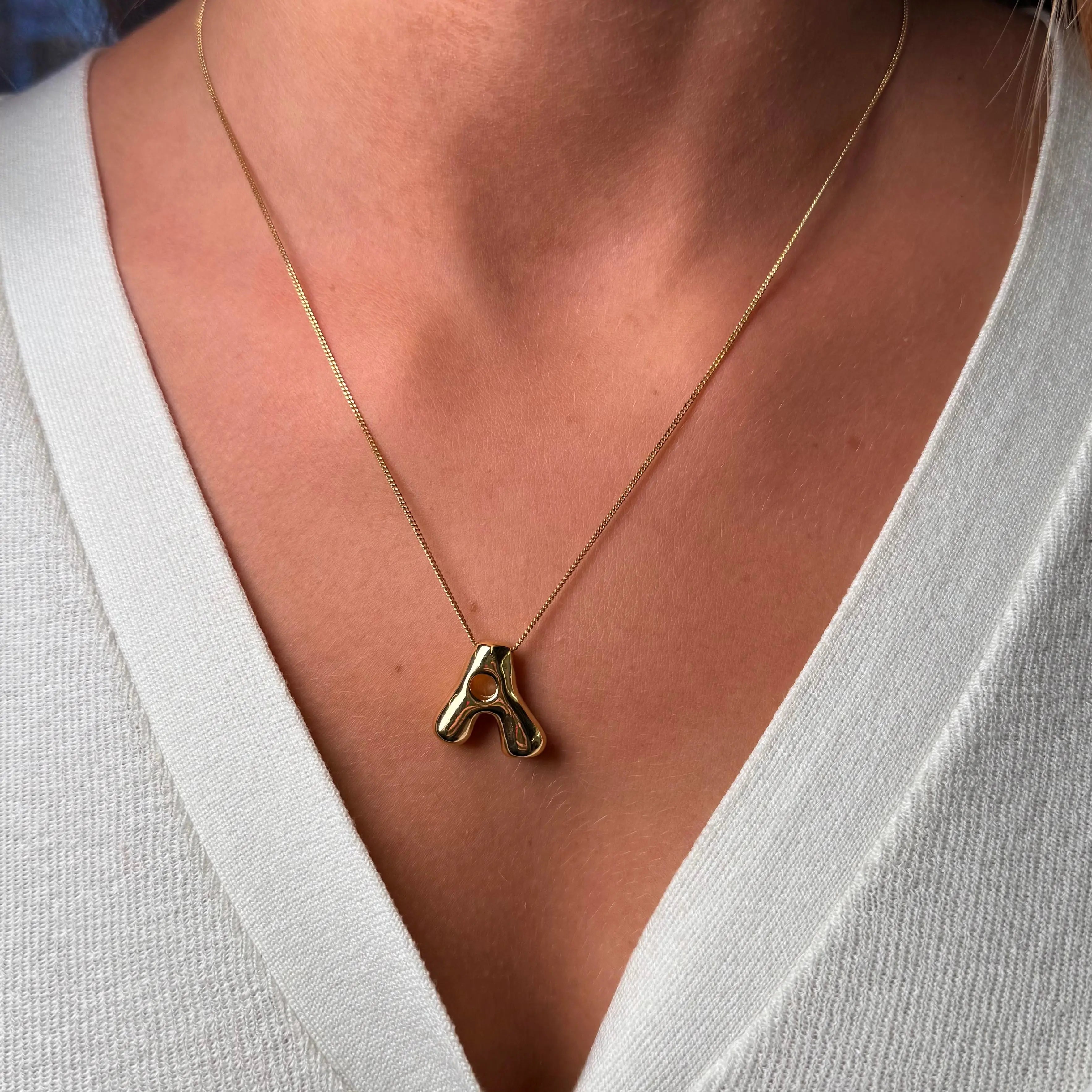 Halsband - Chunky Initial - L8Hasselblad