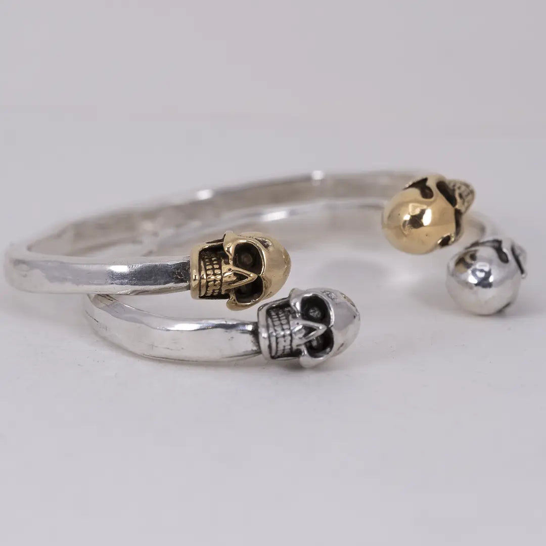 Chunky dödskallearmband - L8Hasselblad