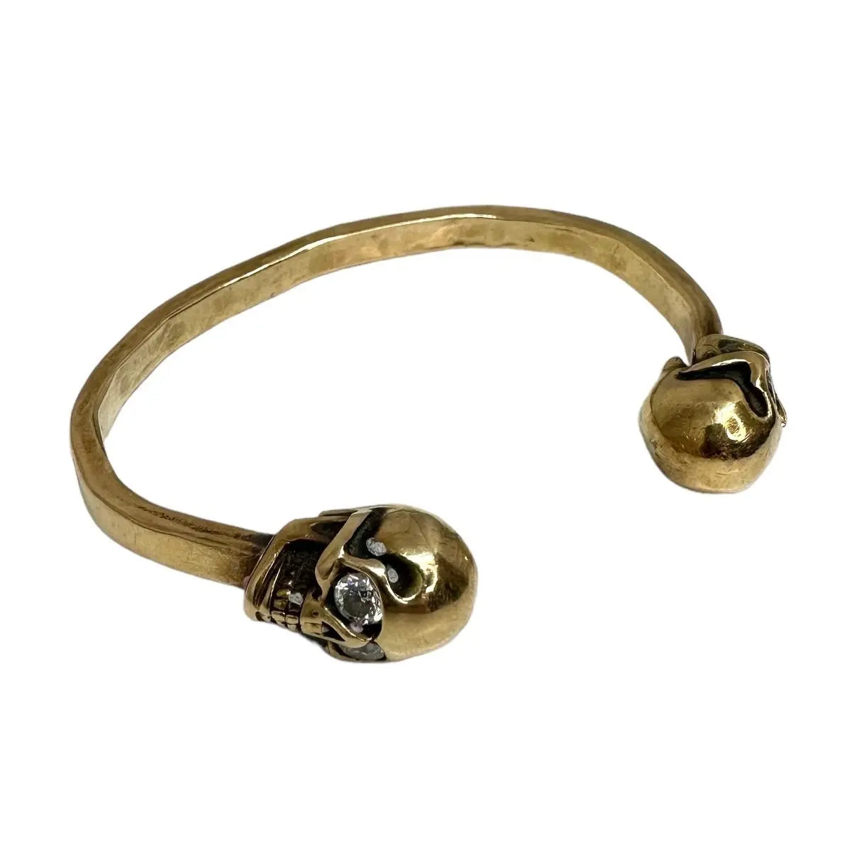 Chunky dödskallearmband med äkta diamanter - L8Hasselblad