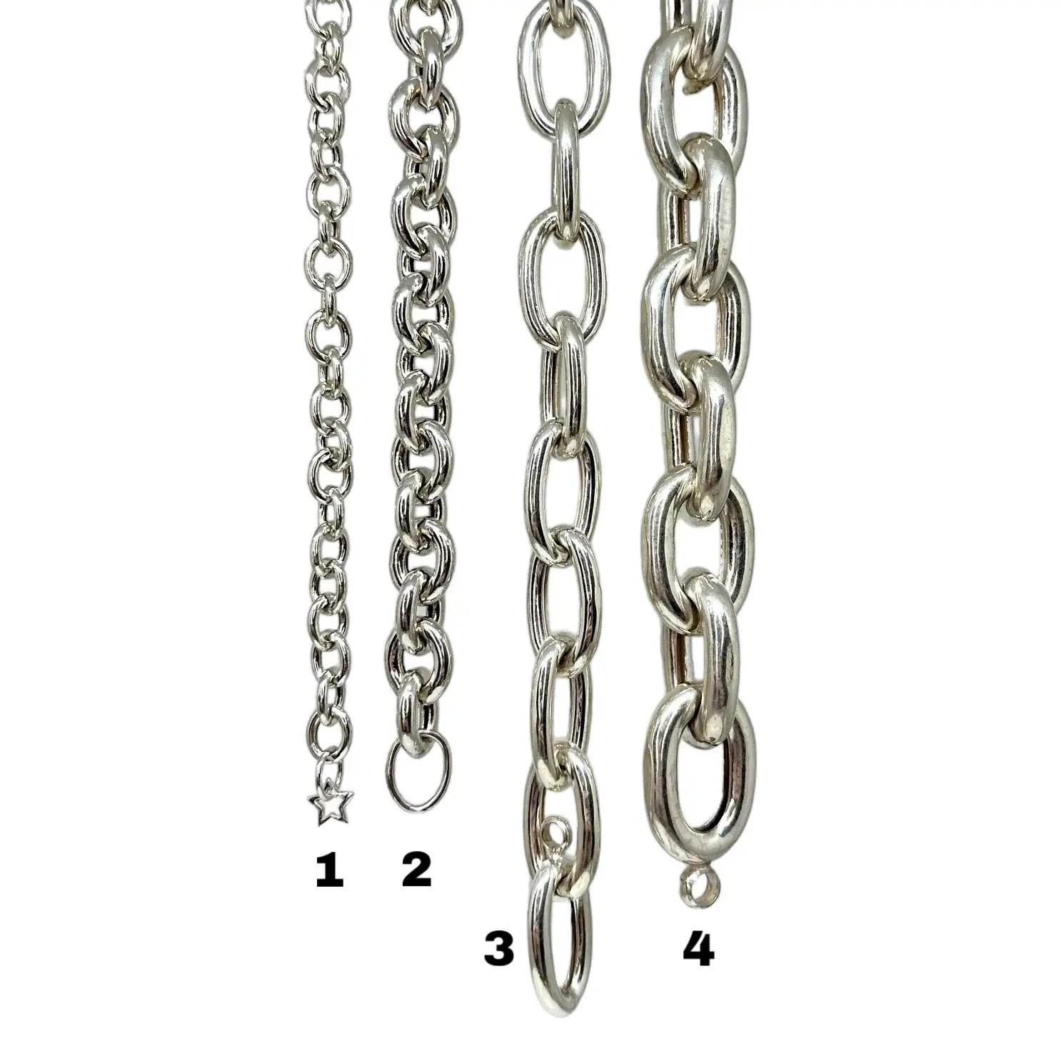 Chunky kedjor armband - L8Hasselblad