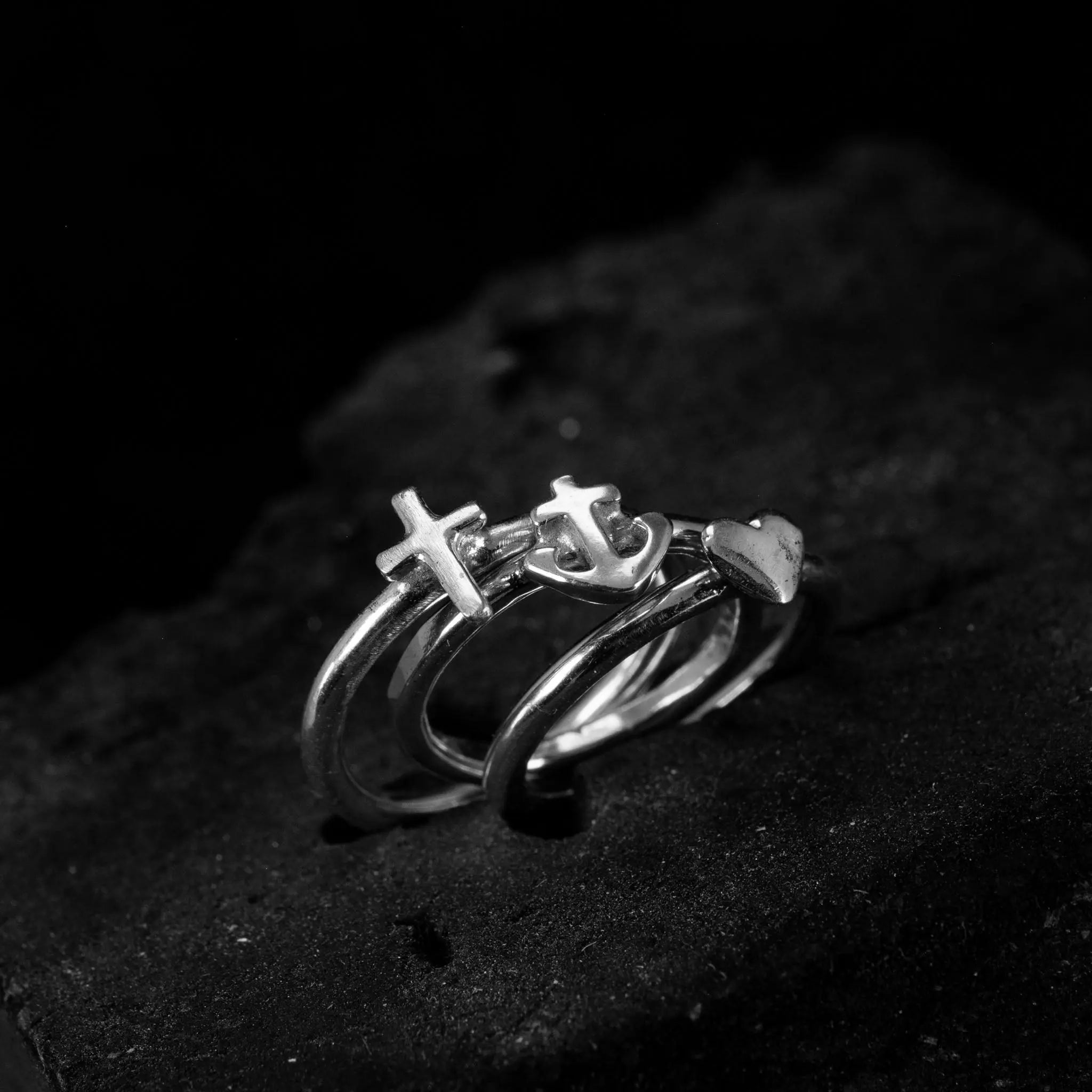 Classic tro, hopp & kärlek - 2mm ring L8Hasselblad