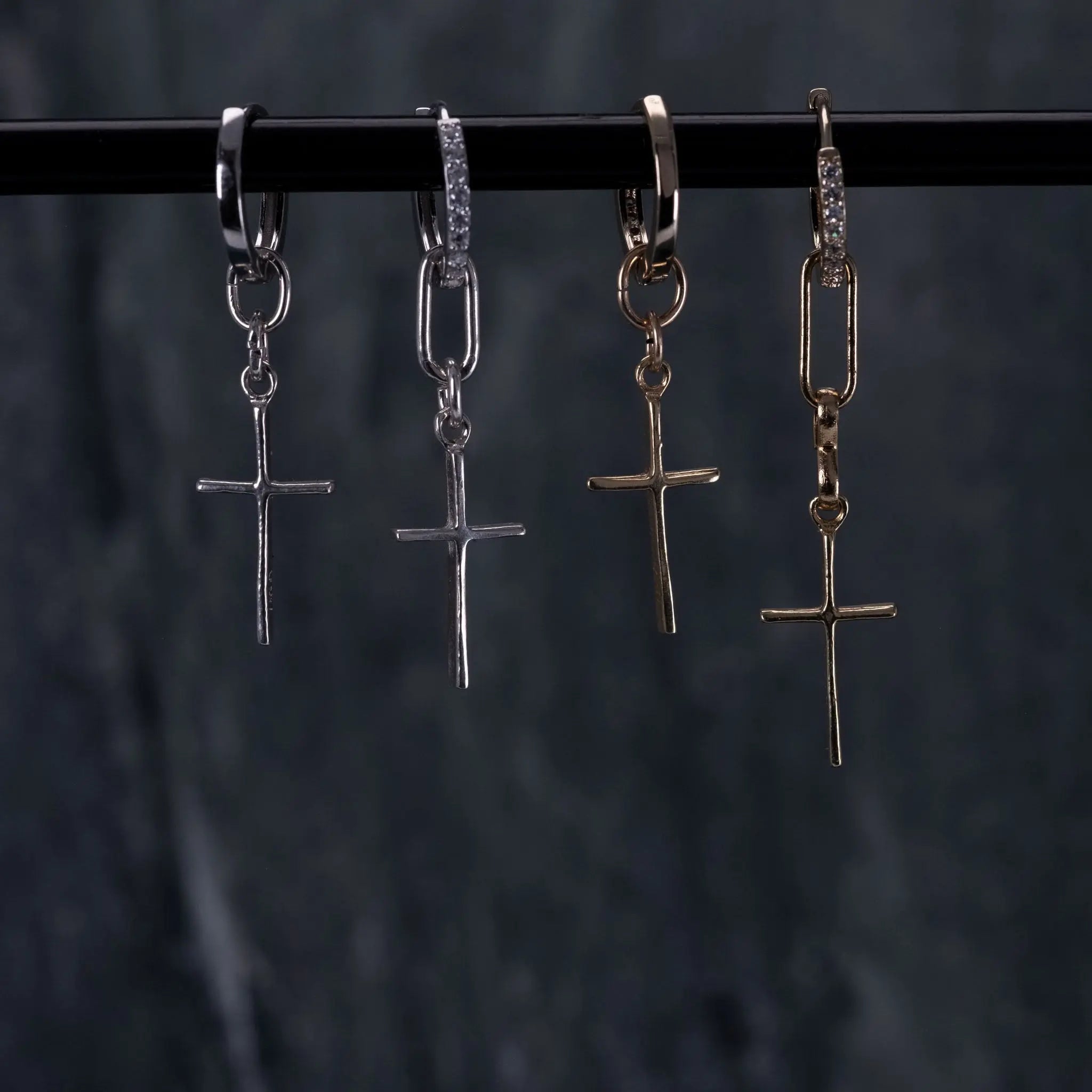 Classic cross - Örhänge L8Hasselblad