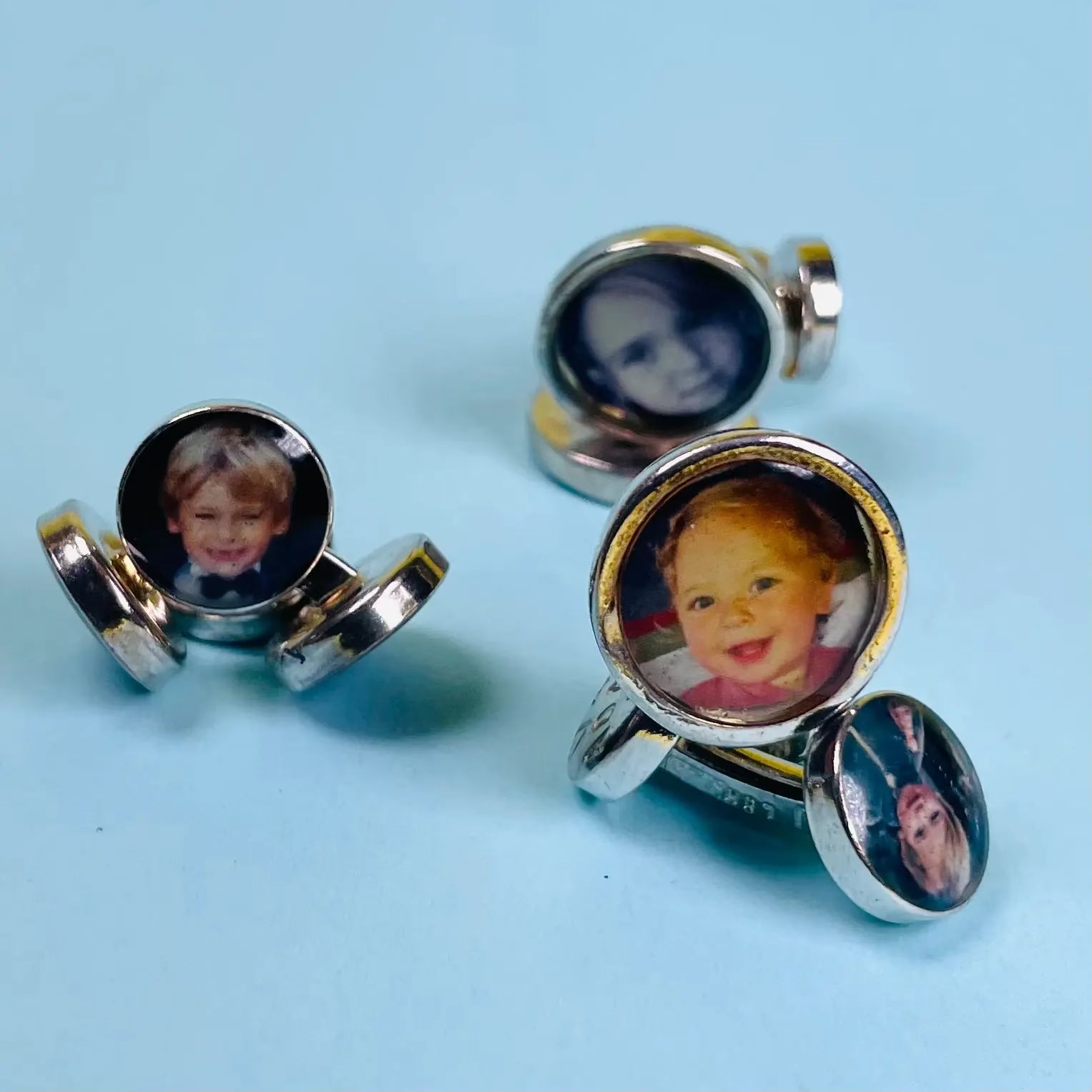 Manschettknappar med foto L8Hasselblad