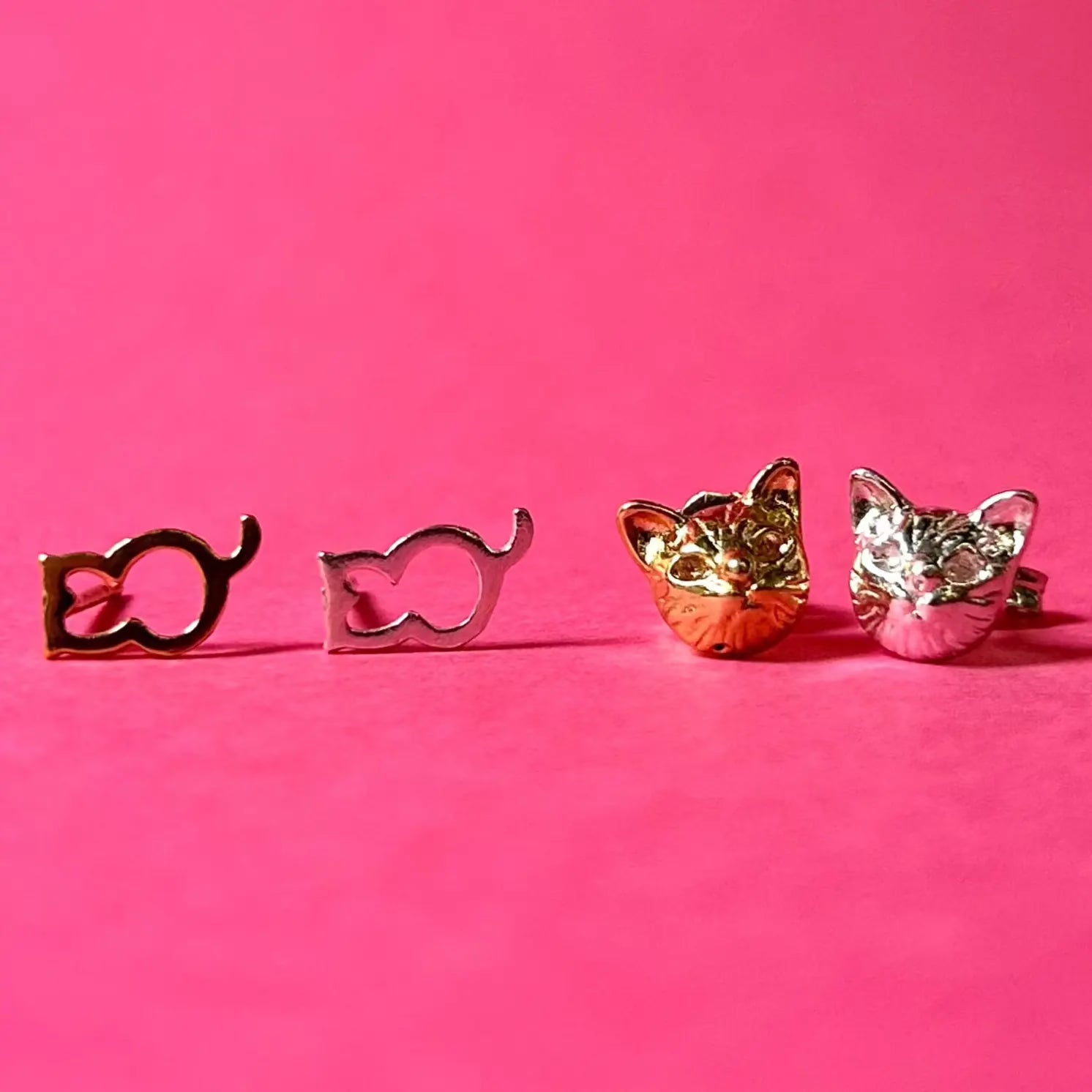 Stiftörhänge - Katter L8Hasselblad