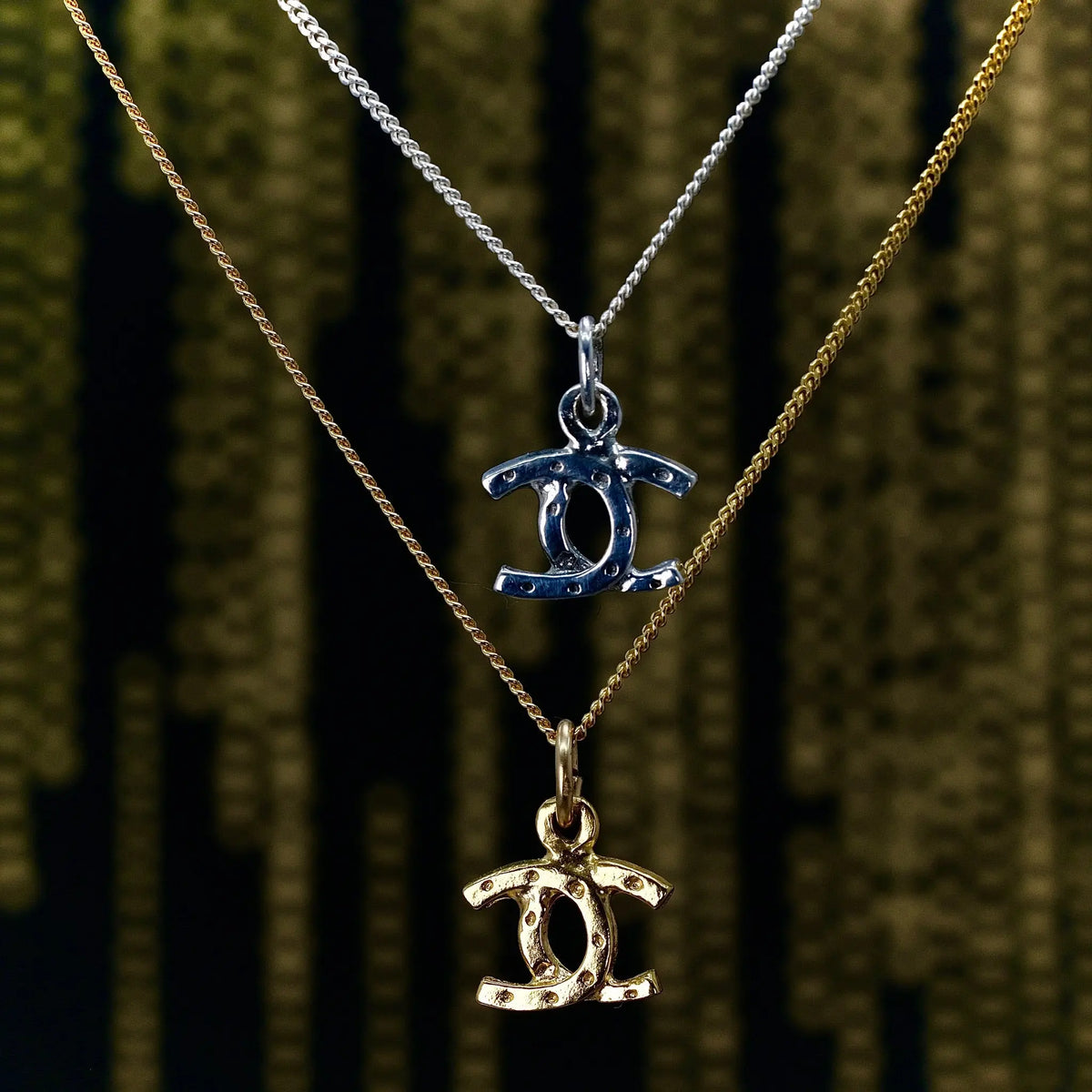 Dubbel Hästsko - Halsband L8Hasselblad