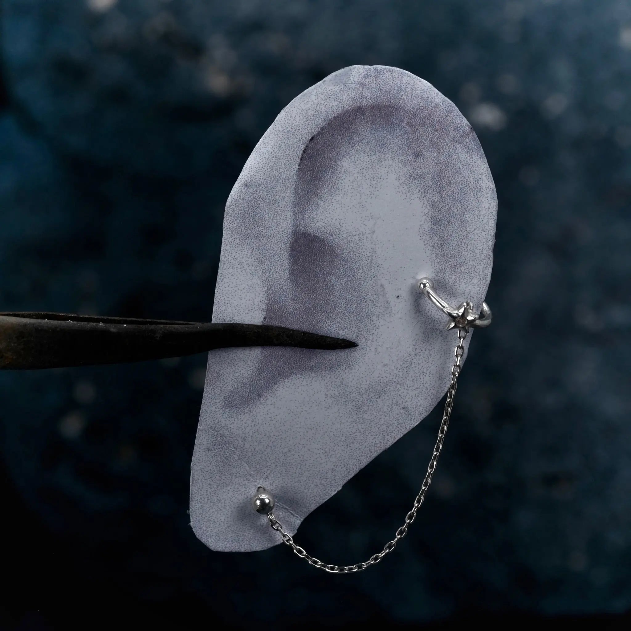 Stjärnkedja - Earcuff L8Hasselblad