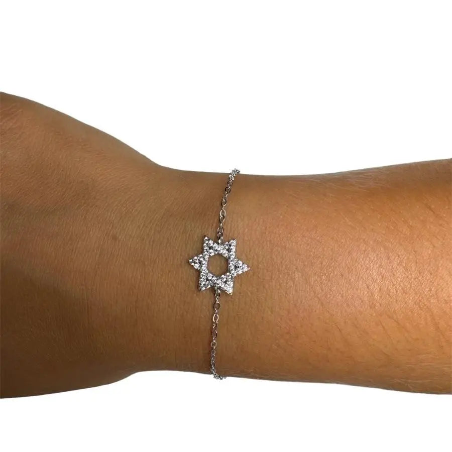 Davidsstjärna armband - L8Hasselblad