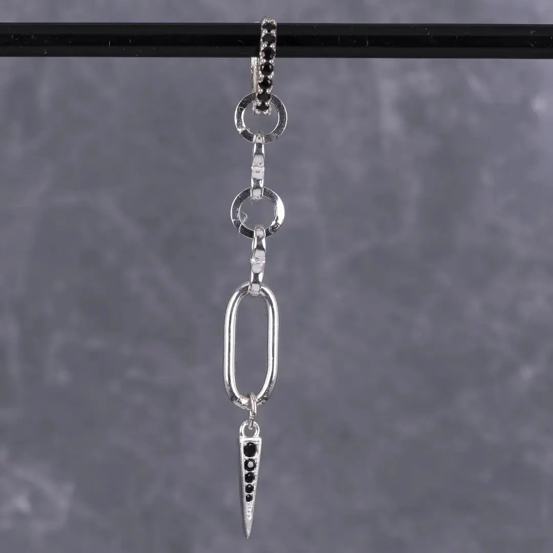 Ella - Örhänge med Ring & Zirkontagg L8Hasselblad