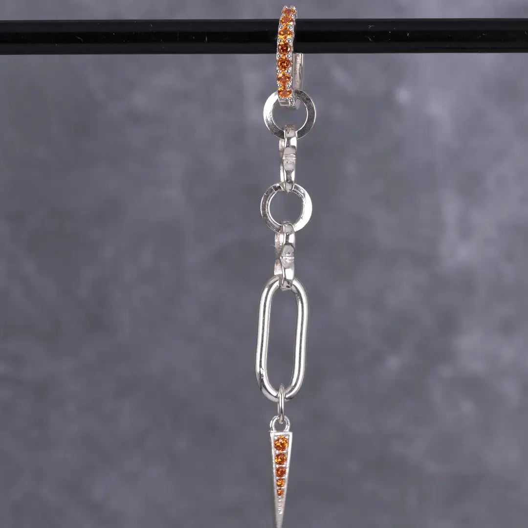 Ella - Örhänge med Ring & Zirkontagg L8Hasselblad