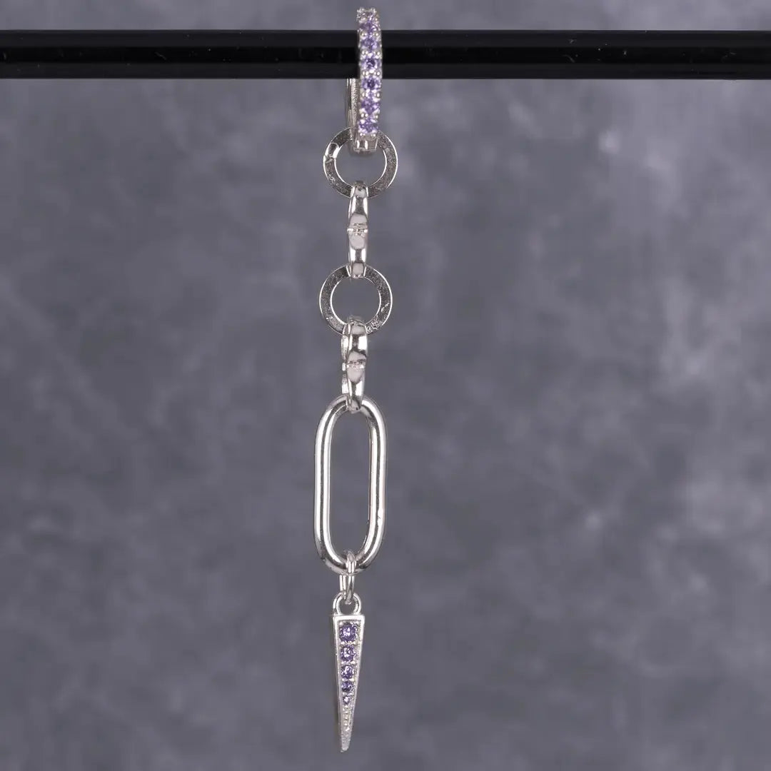 Ella - Örhänge med Ring & Zirkontagg L8Hasselblad