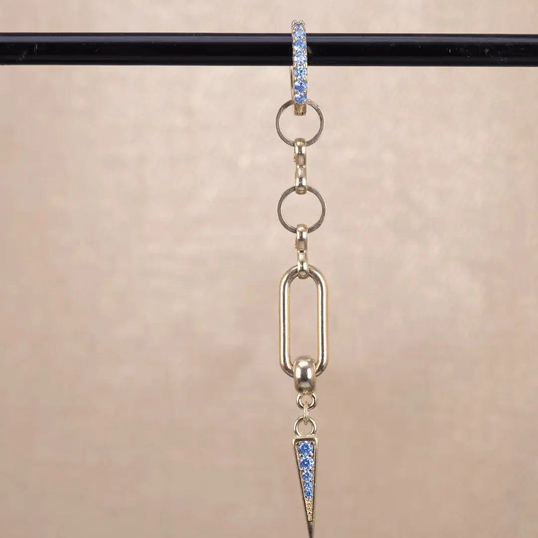 Ella - Örhänge med Ring & Zirkontagg L8Hasselblad