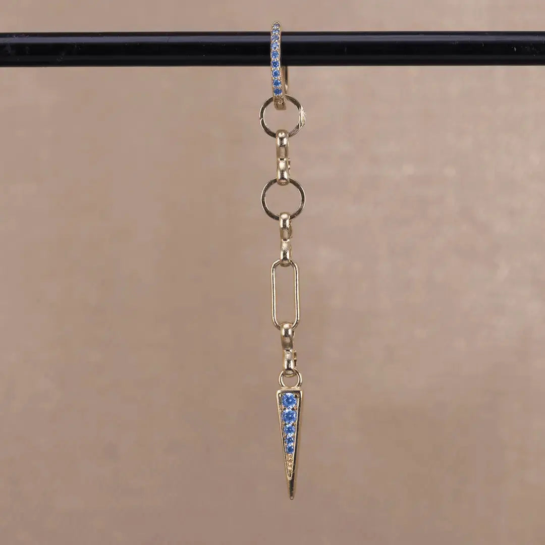 Ella - Örhänge med Ring & Zirkontagg L8Hasselblad