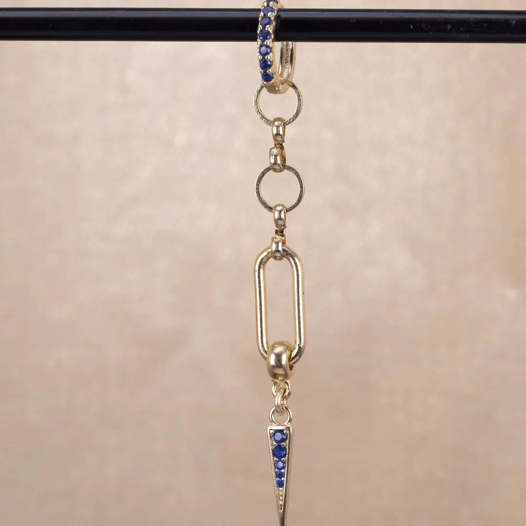 Ella - Örhänge med Ring & Zirkontagg L8Hasselblad