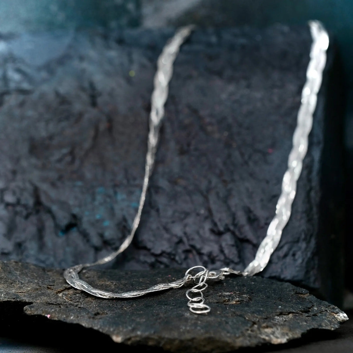 Flätad Länk - Halsband L8Hasselblad