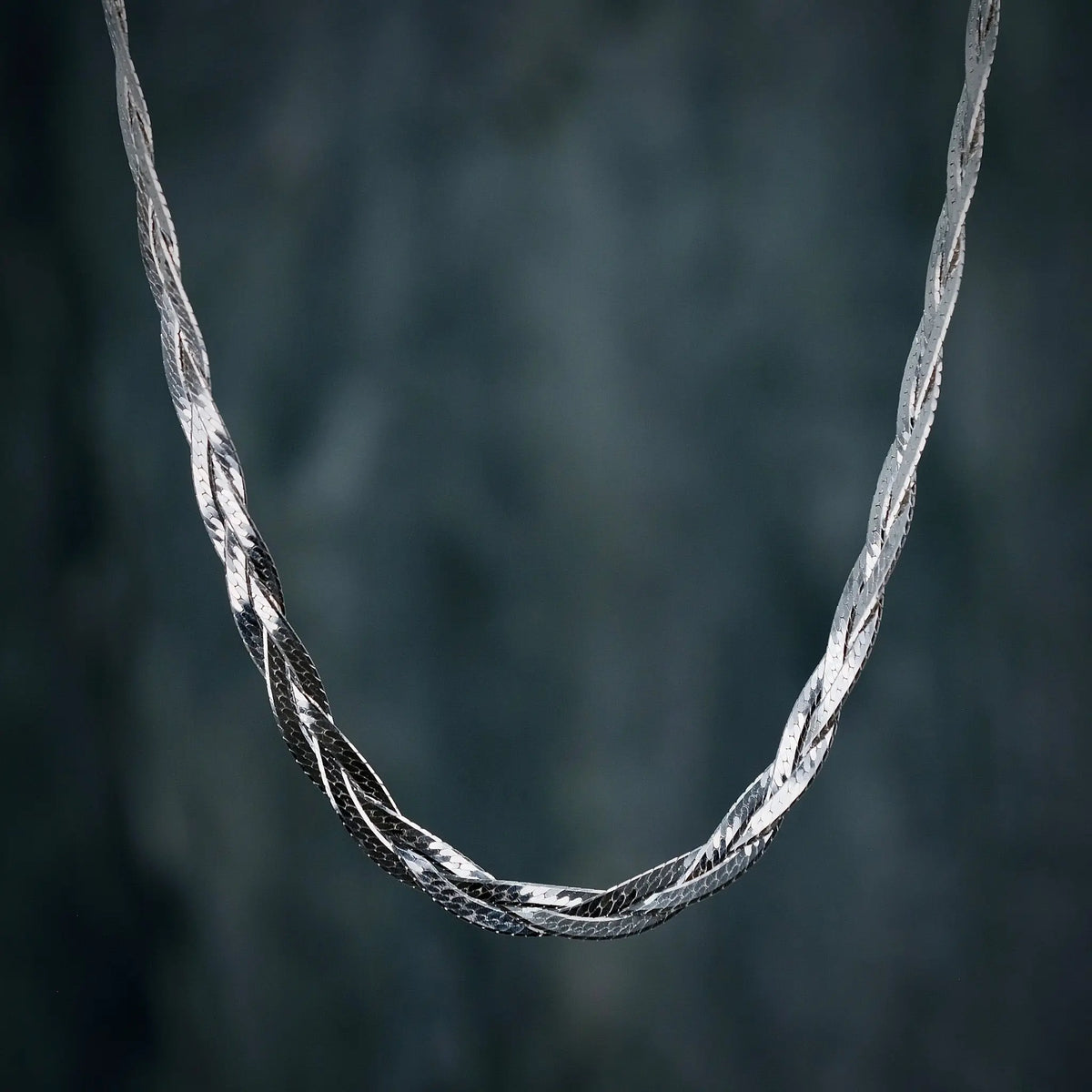 Flätad Länk - Halsband L8Hasselblad