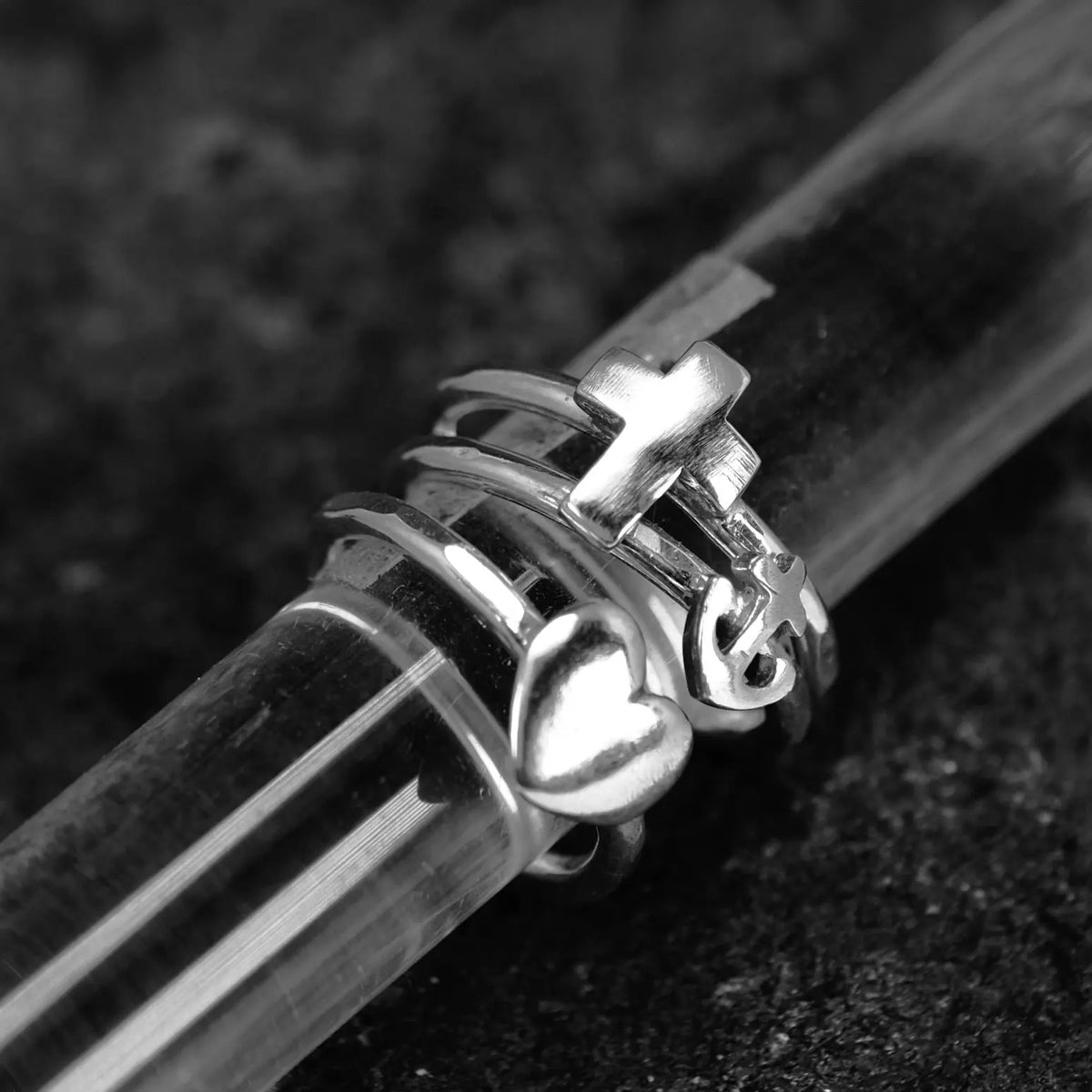 Grande Tro, Hopp & Kärlek - 2mm Ring L8Hasselblad