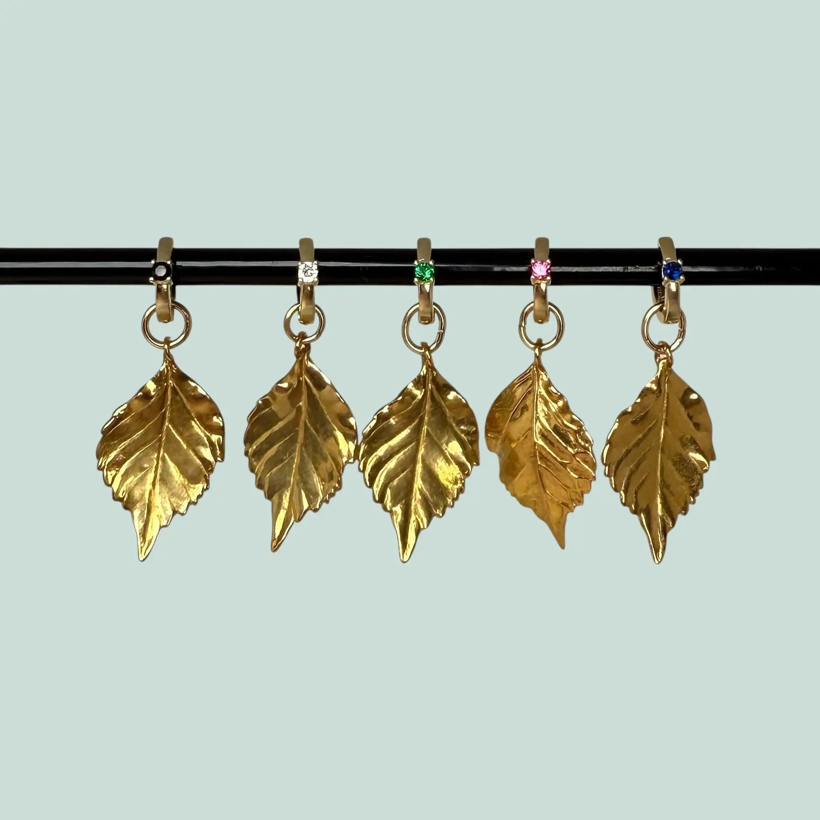 Gyllene löv - guldörhängen - L8Hasselblad