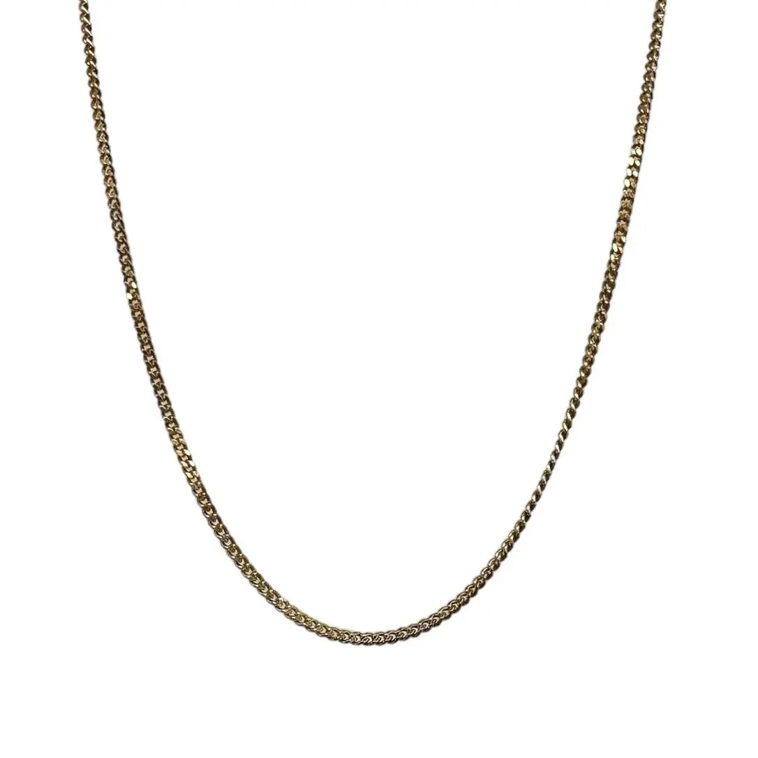 Halskedja pansar - gulddoublé - L8Hasselblad