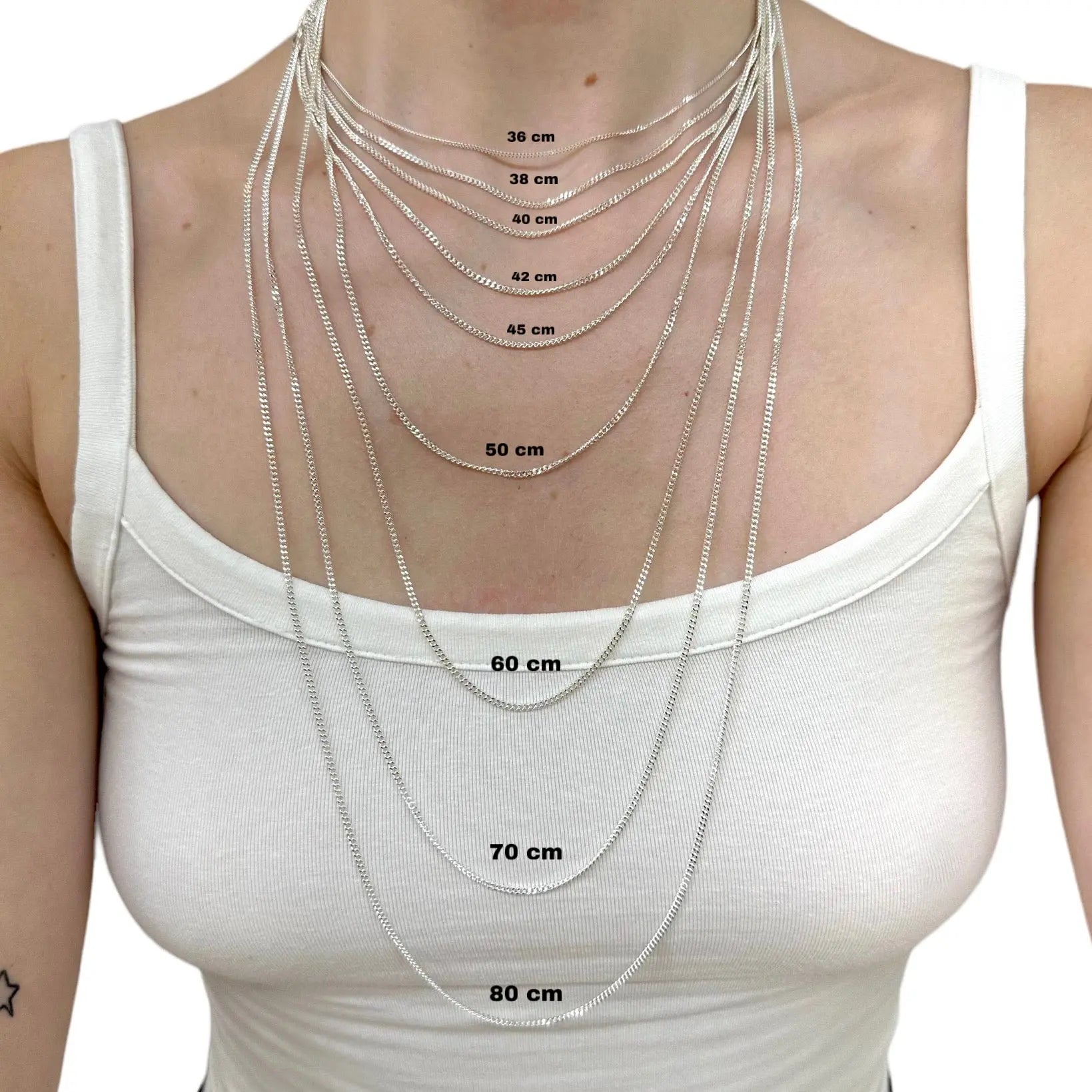 Halskedja pansar - gulddoublé - L8Hasselblad