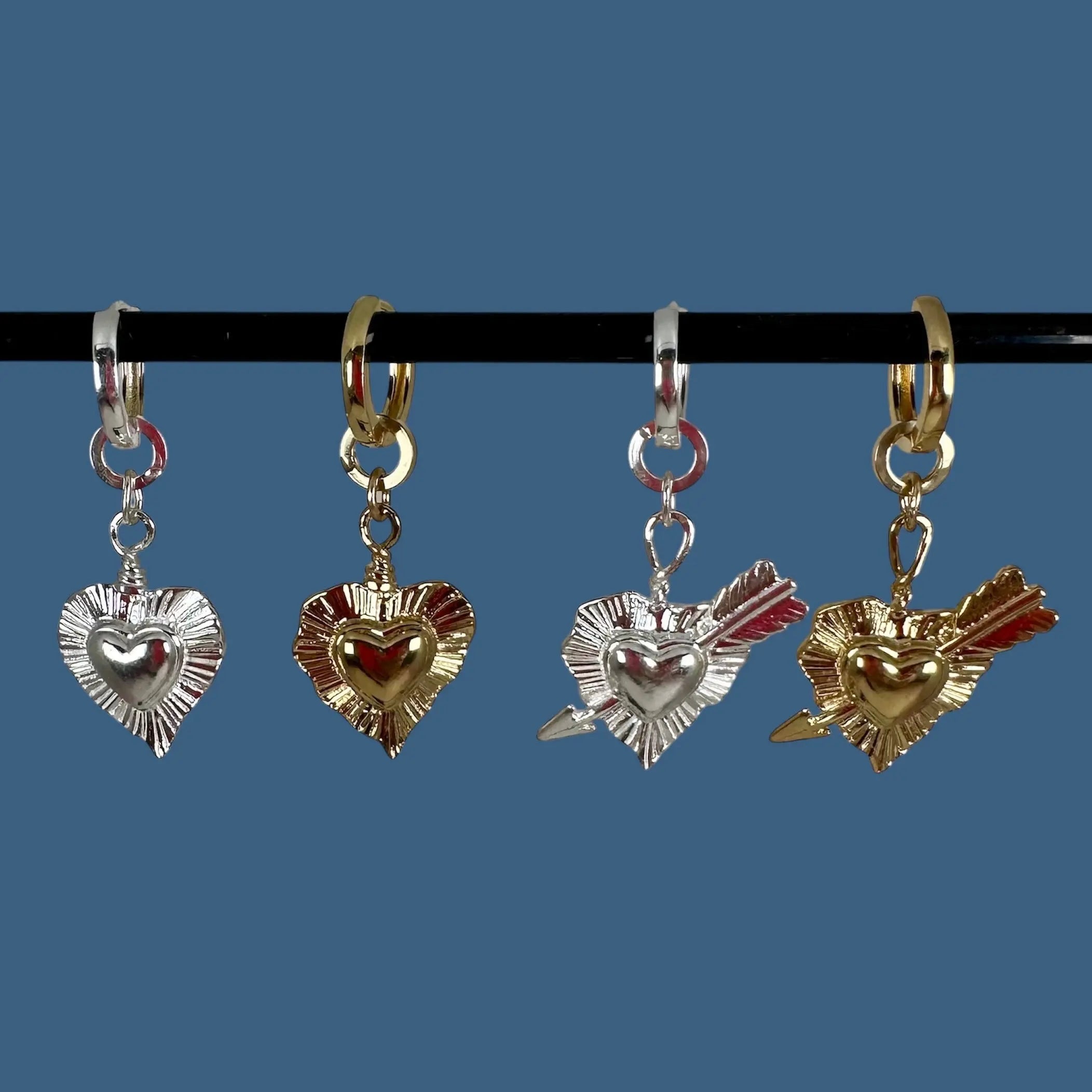 Heartstrike örhänge - L8Hasselblad