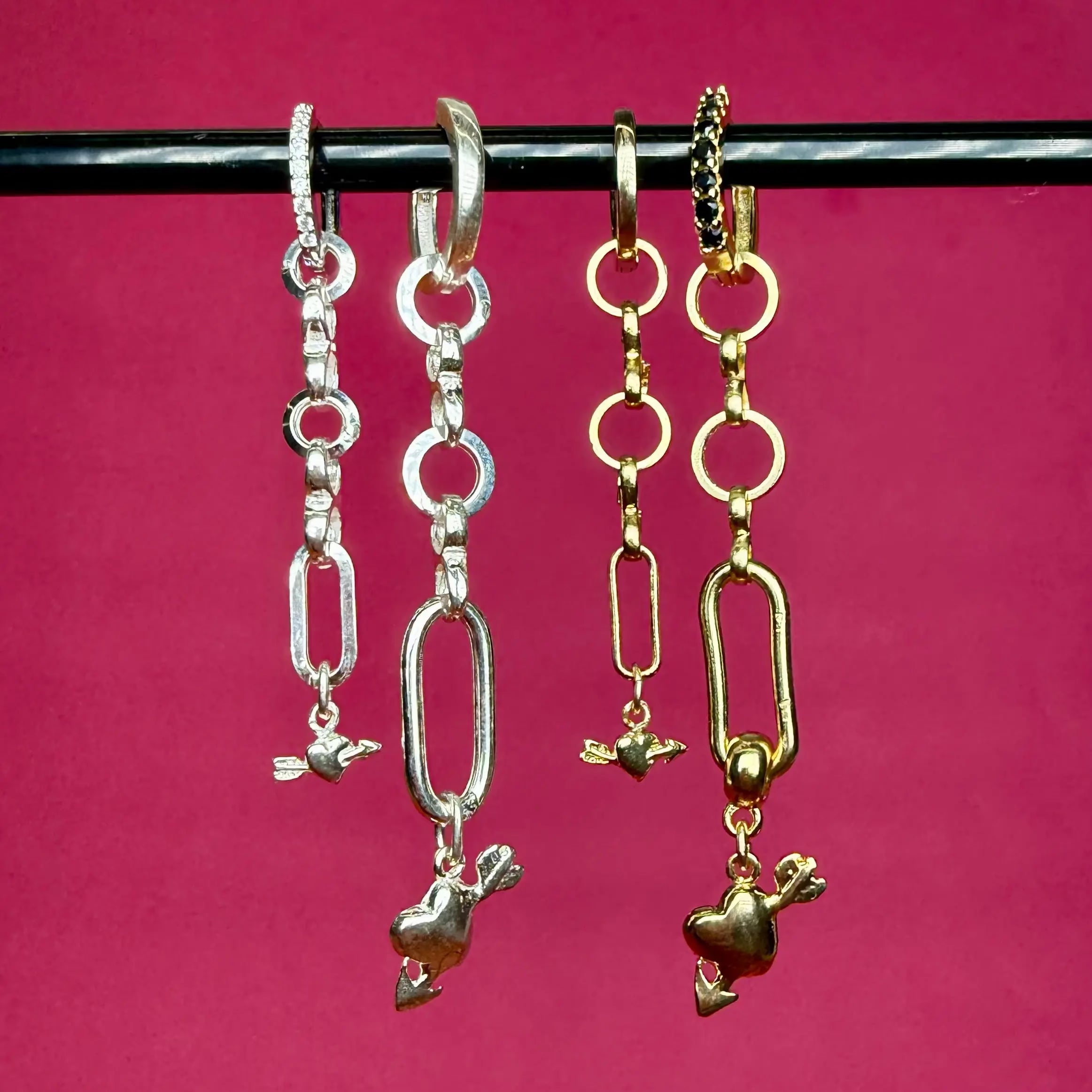 Örhänge - Kärlekshjärtat L8Hasselblad