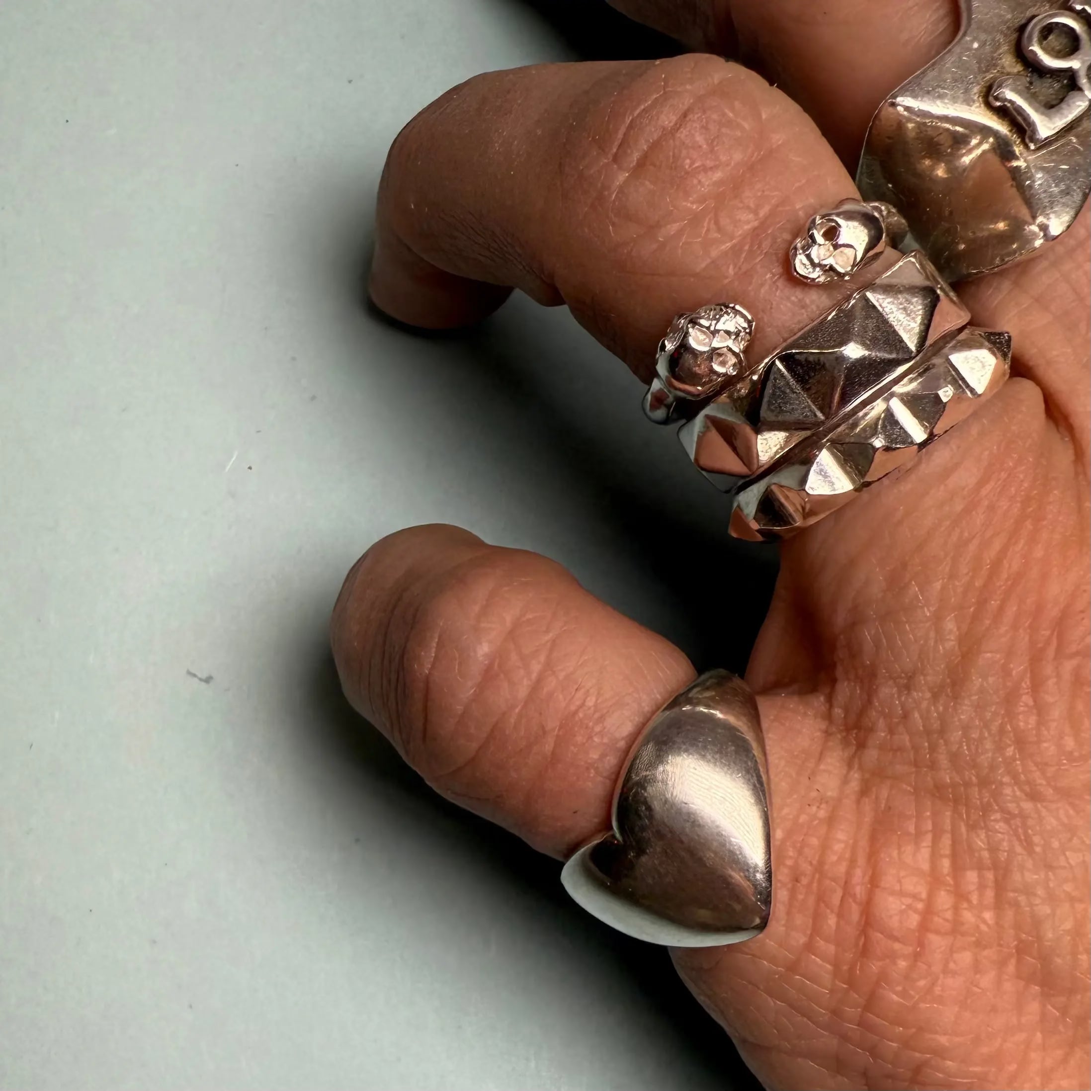 Ring - Hjärtring lillfingerring L8Hasselblad