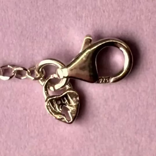 Zirkonhjärta armband L8Hasselblad