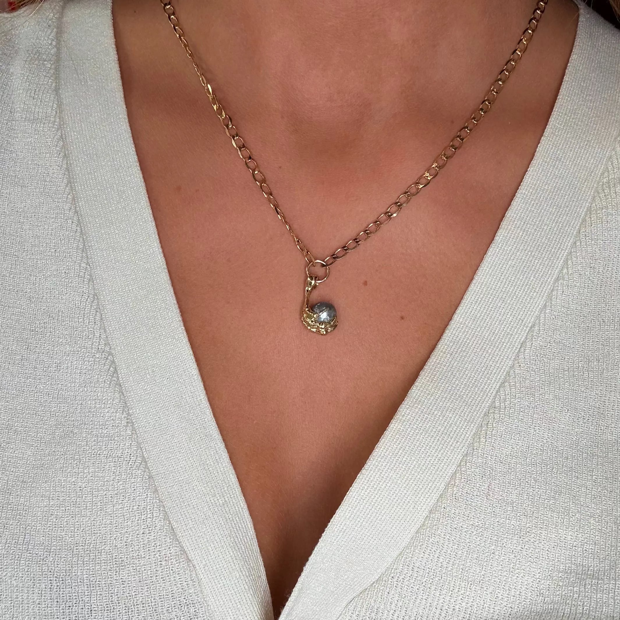 Halsband - Klo på Kedja L8Hasselblad