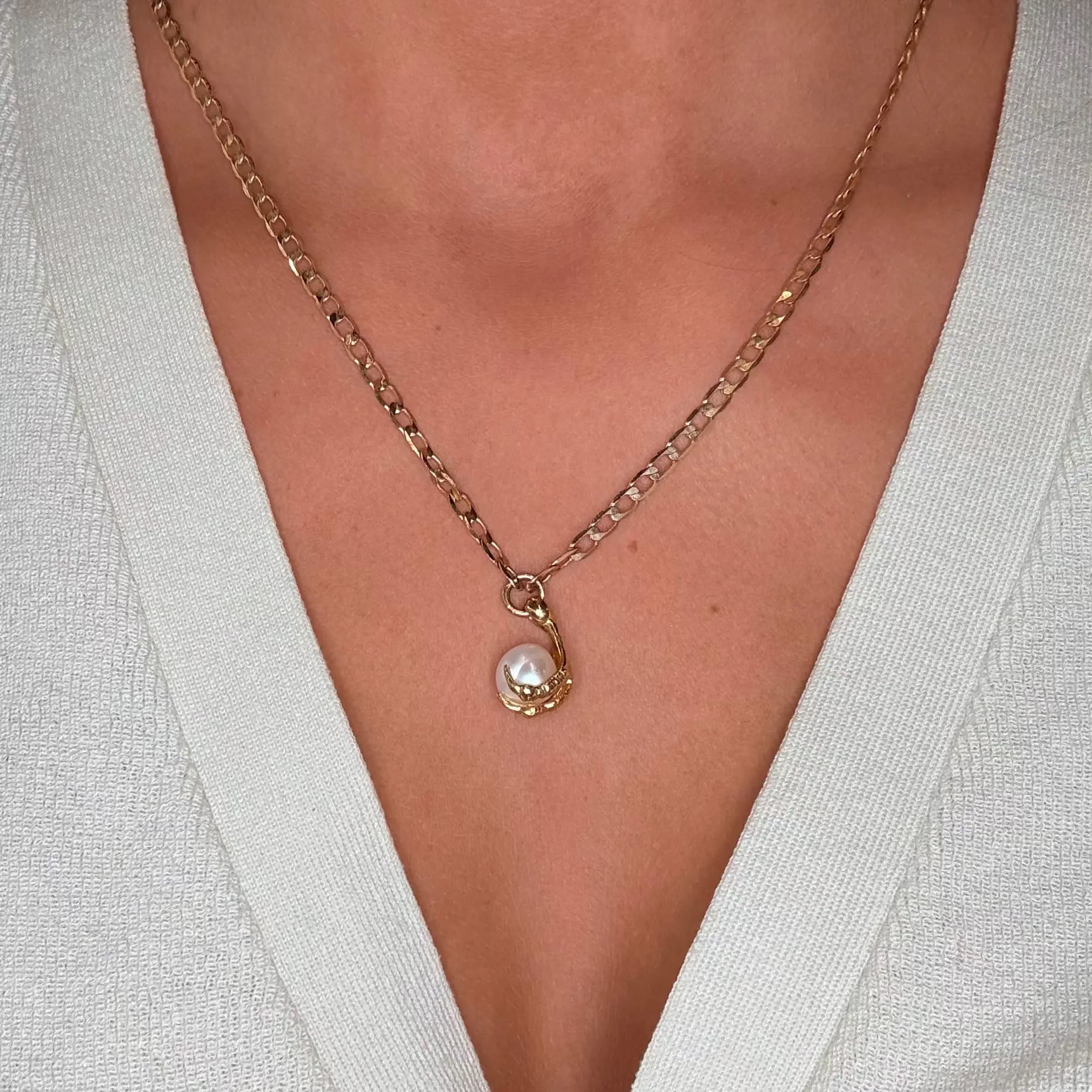 Halsband - Klo på Kedja L8Hasselblad