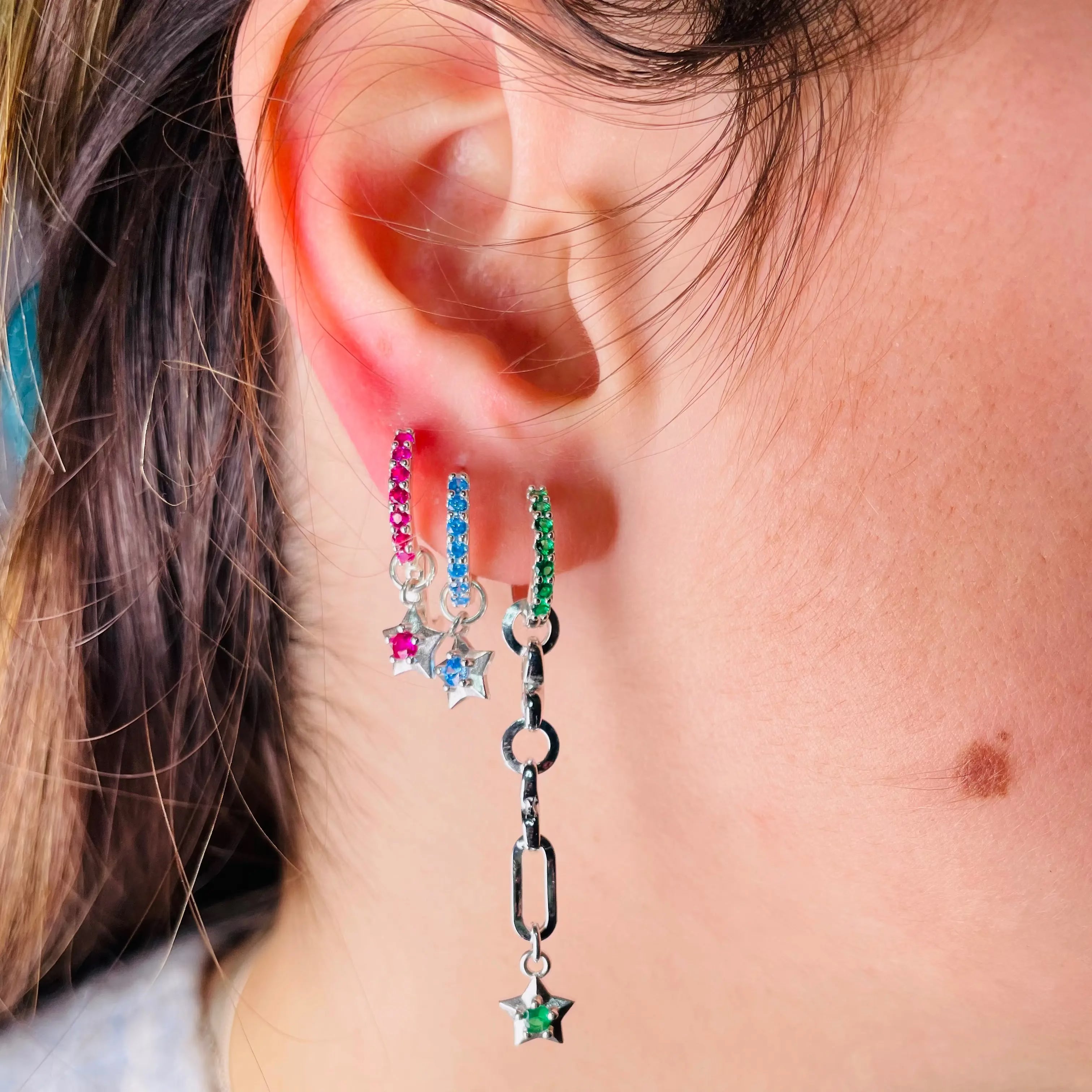 Örhänge - Stjärnskott L8Hasselblad