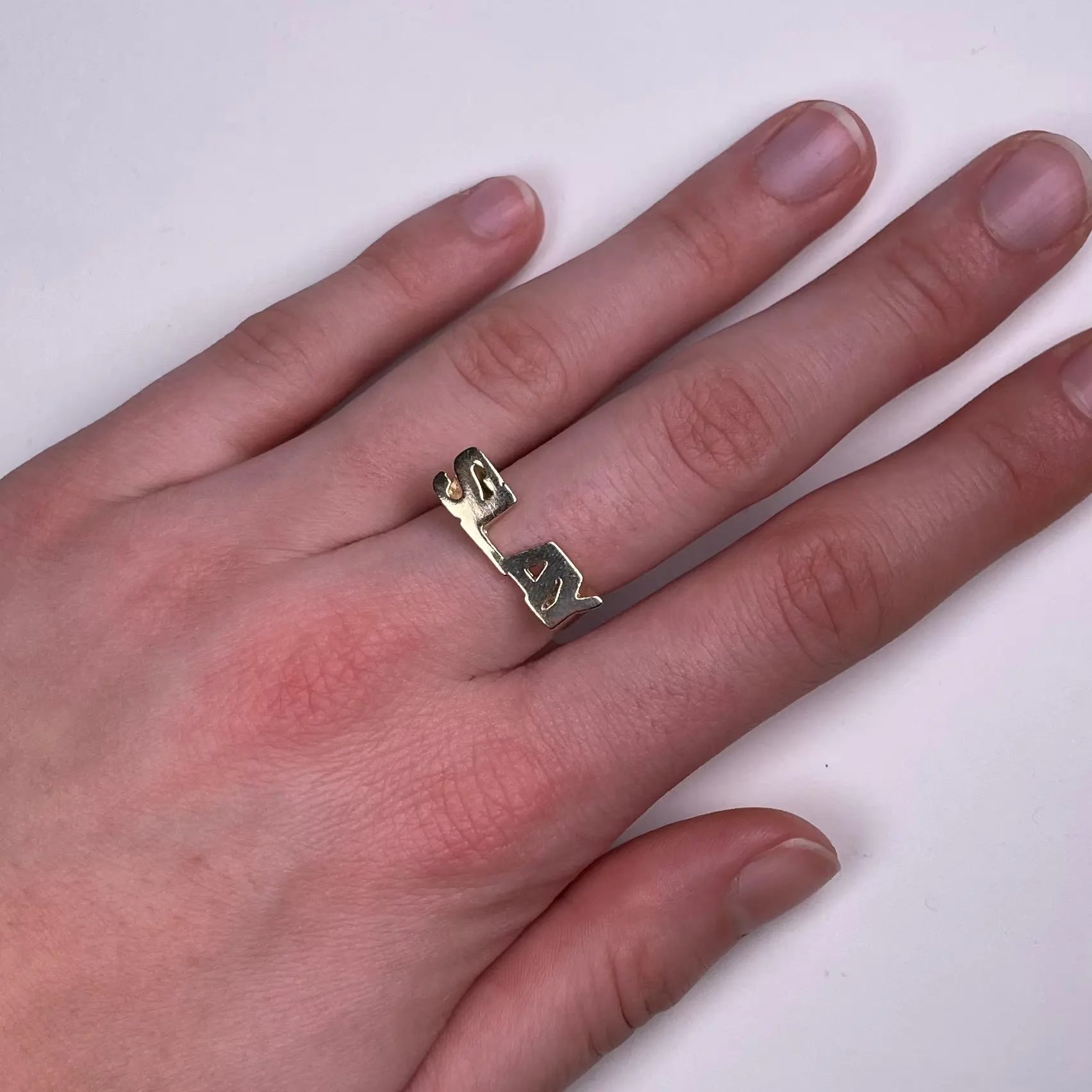 SLAY-Ring Gulddoublé L8Hasselblad