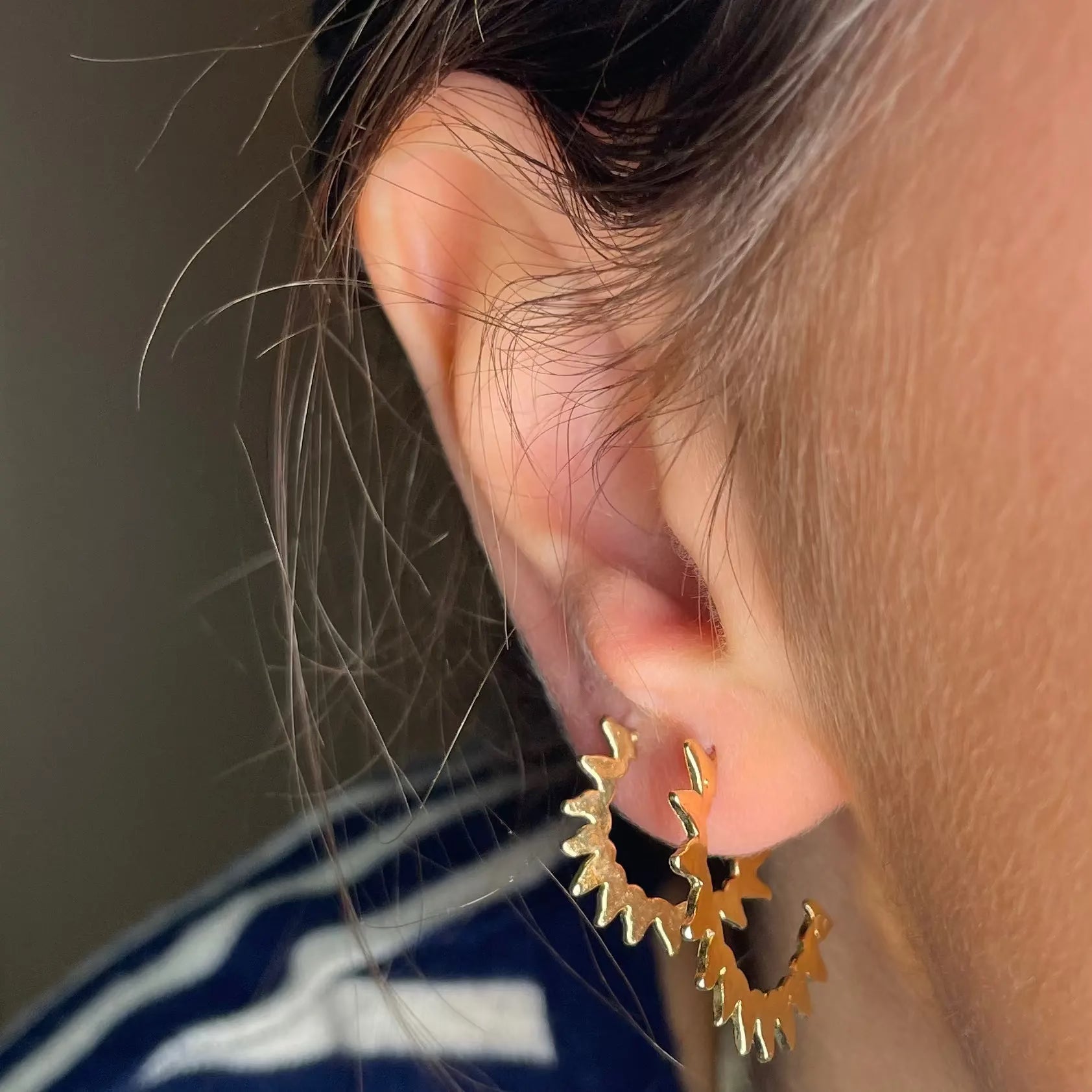 Stiftörhänge - Spetsiga Taggar L8Hasselblad