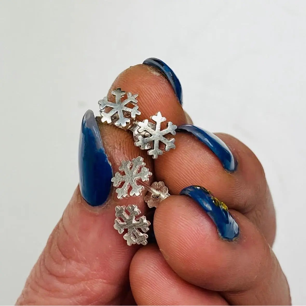 Stiftörhänge - Snöflinga L8Hasselblad