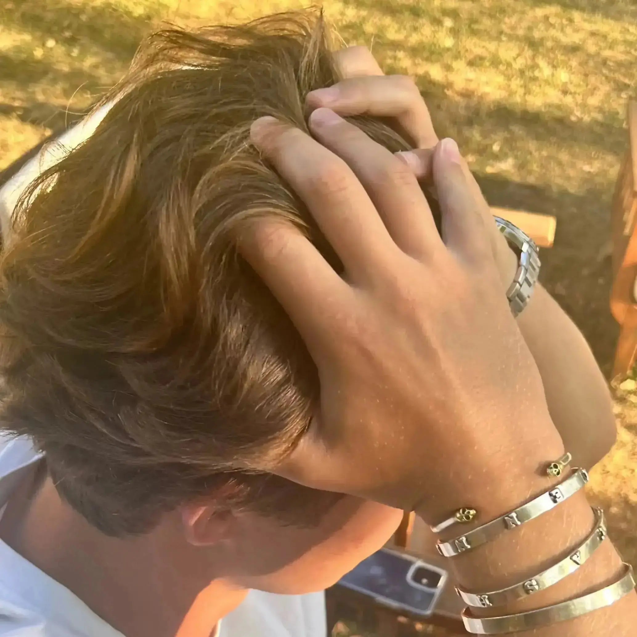 Mellan dödskallearmband L8Hasselblad