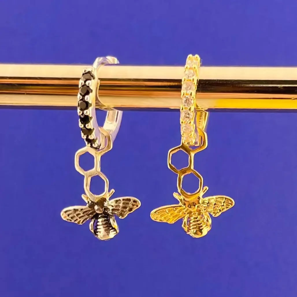 Örhängen - Honungsbiet L8Hasselblad