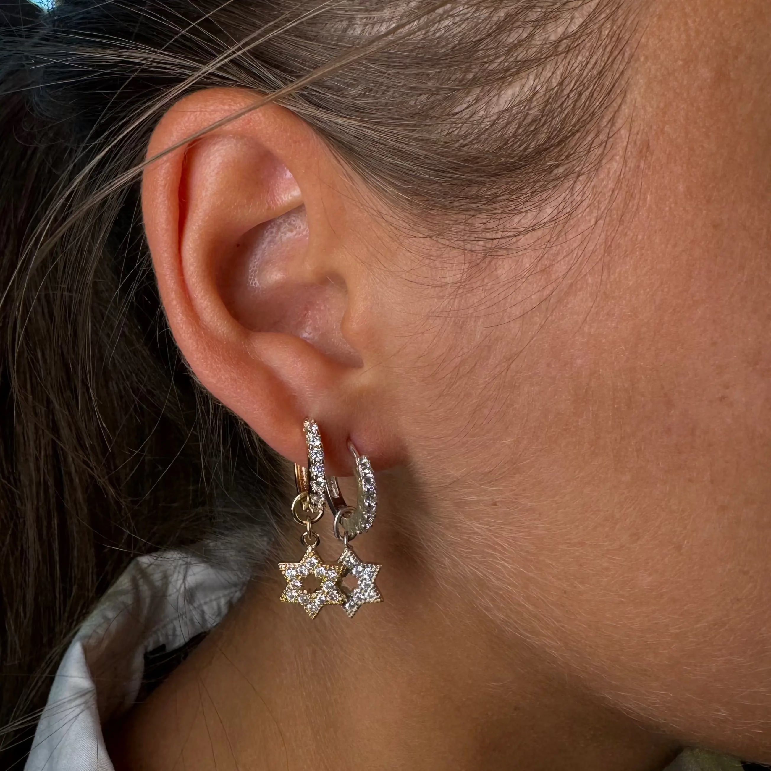 Berlock - Glittriga davidsstjärnor L8Hasselblad