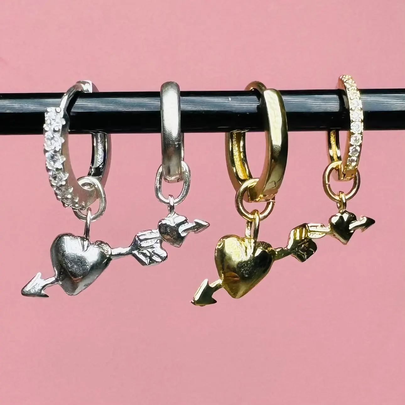 Örhänge - Kärlekshjärtat L8Hasselblad